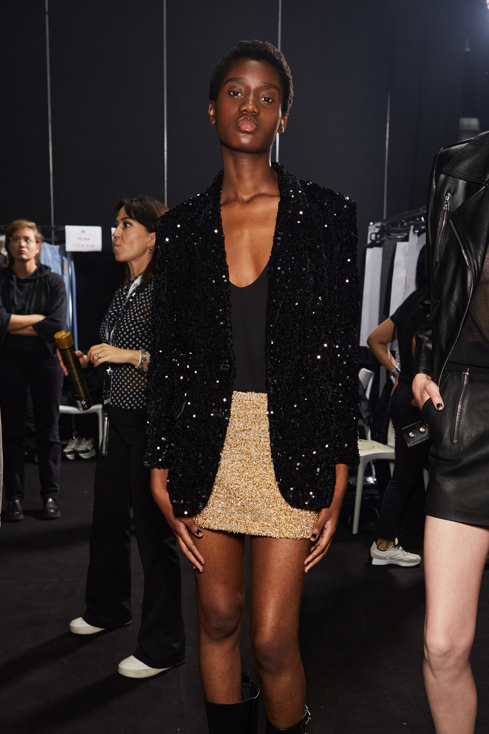 Elisabetta Franchi Spring 2024 Fashion Show Backstage