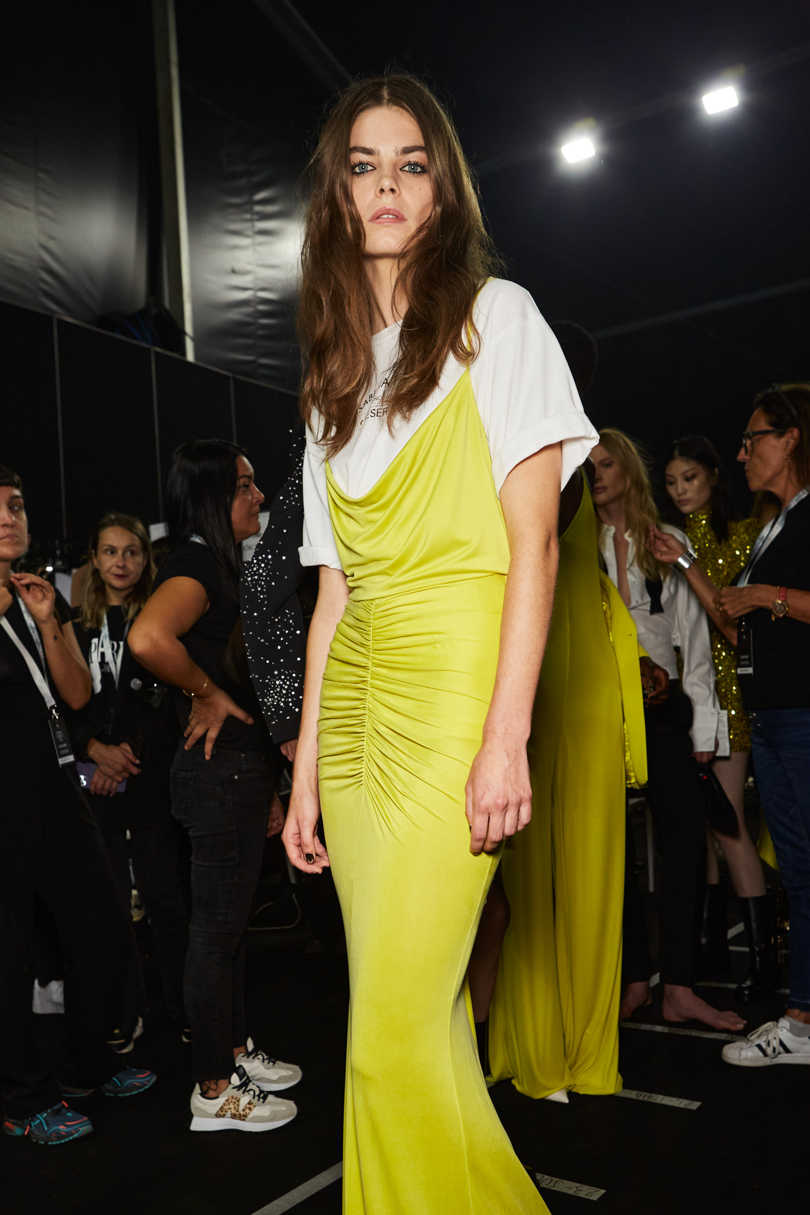 Elisabetta Franchi Spring 2024 Fashion Show Backstage