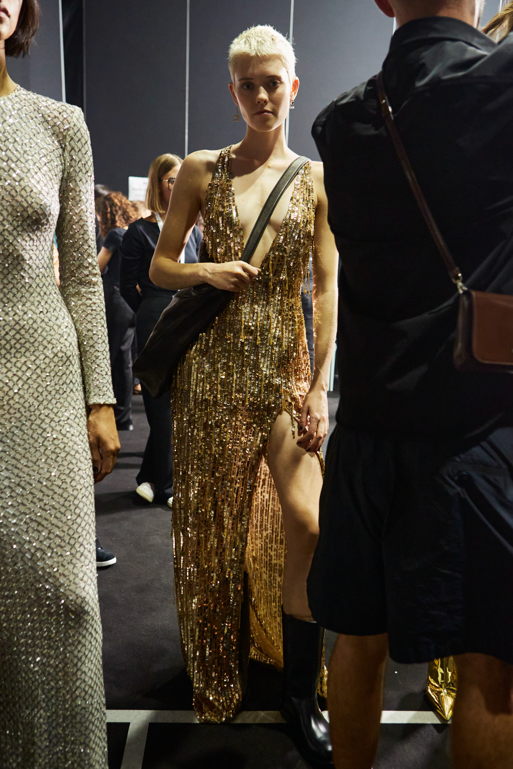 Elisabetta Franchi Spring 2024 Fashion Show Backstage