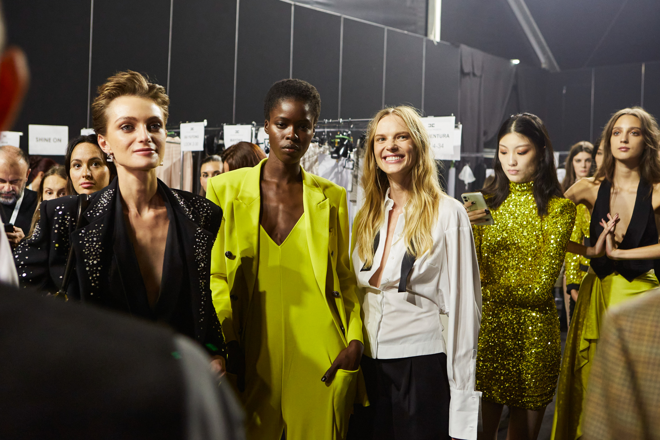 Elisabetta Franchi Spring 2024 Fashion Show Backstage