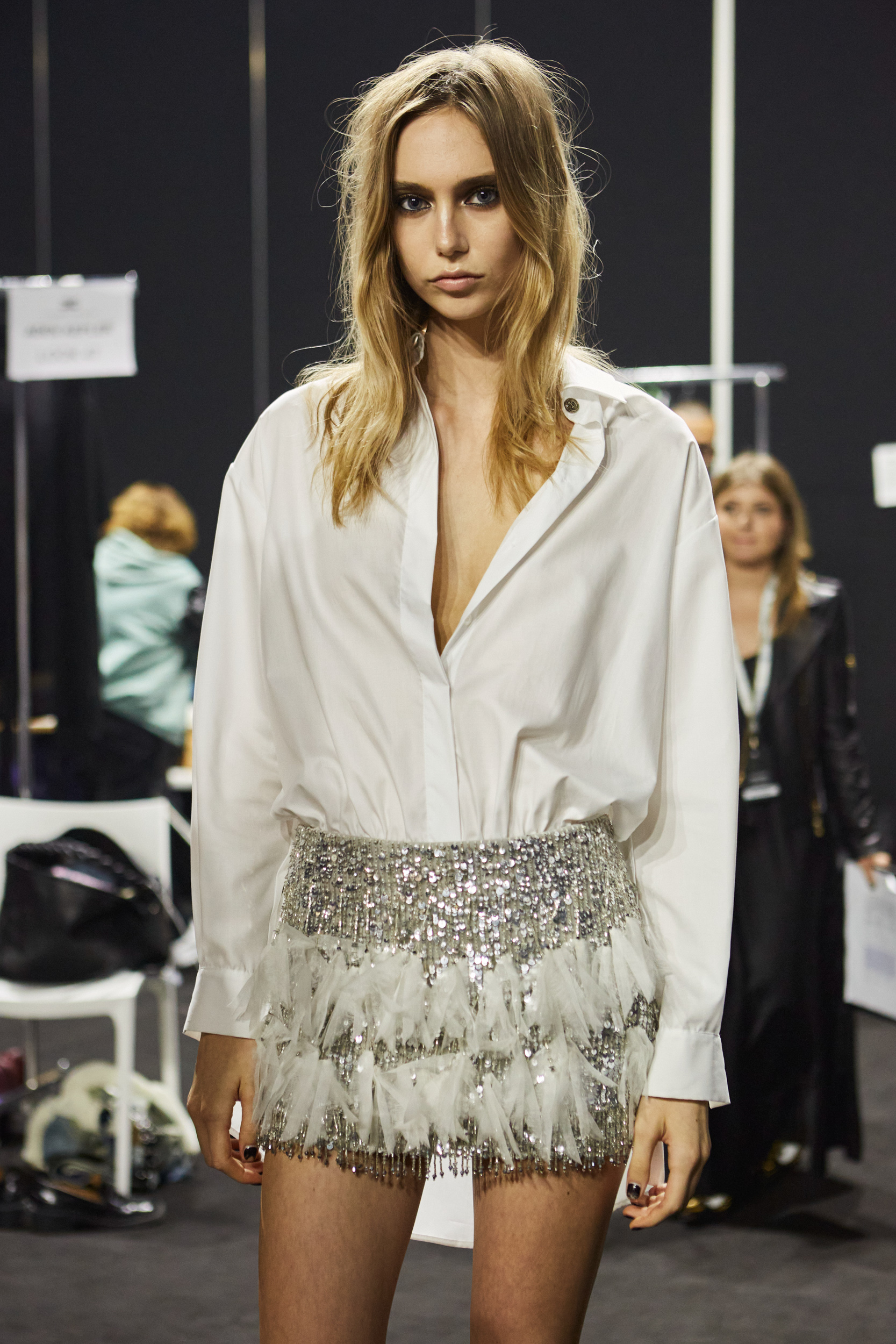 Elisabetta Franchi Spring 2024 Fashion Show Backstage