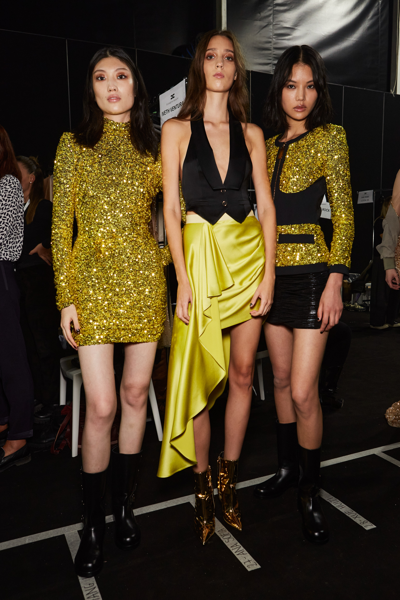 Elisabetta Franchi Spring 2024 Fashion Show Backstage