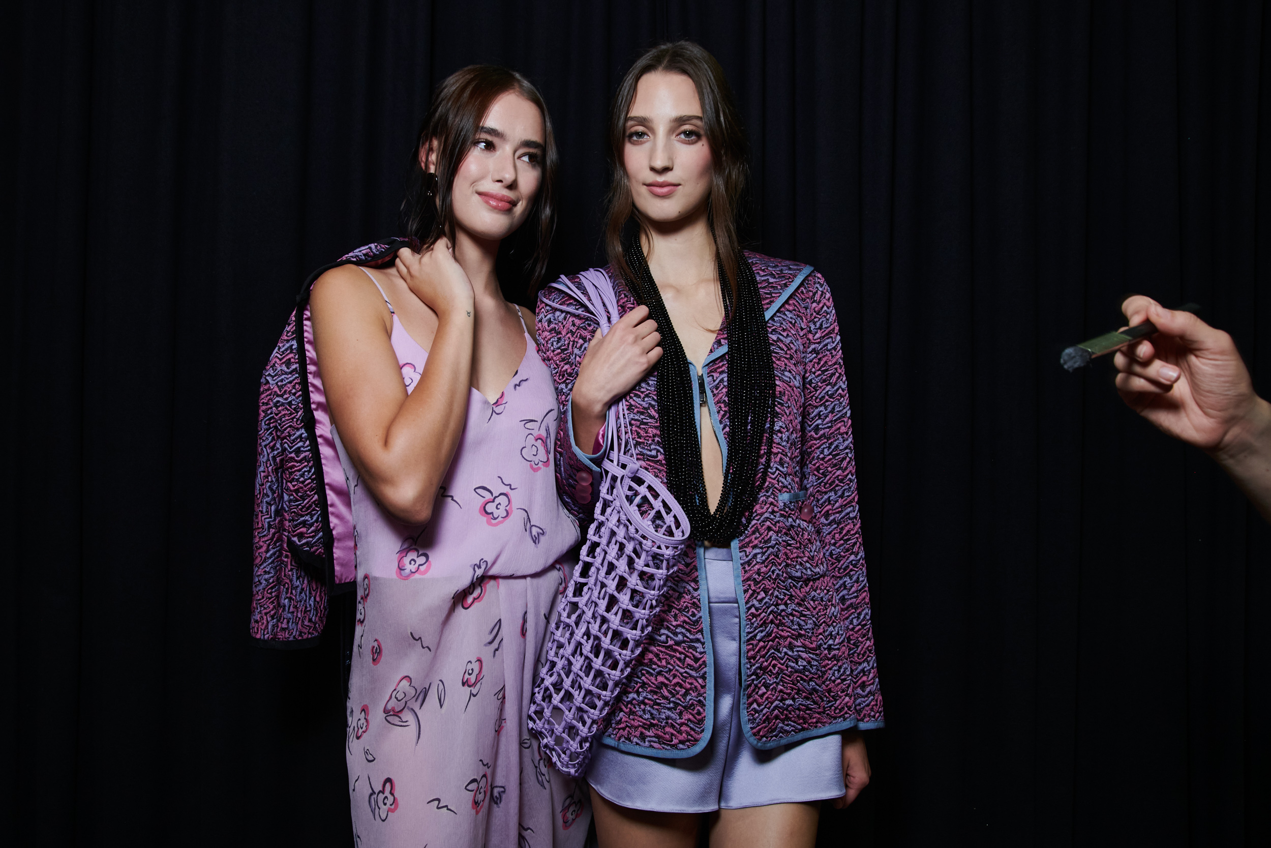 Emporio Armani Spring 2024 Fashion Show Backstage