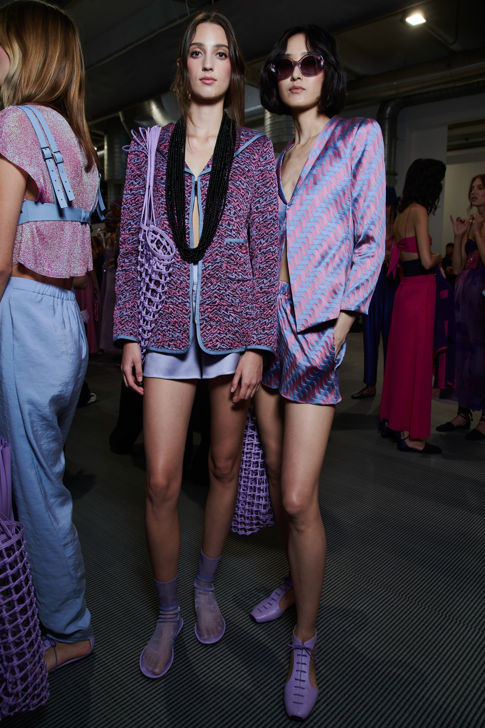 Emporio Armani Spring 2024 Fashion Show Backstage