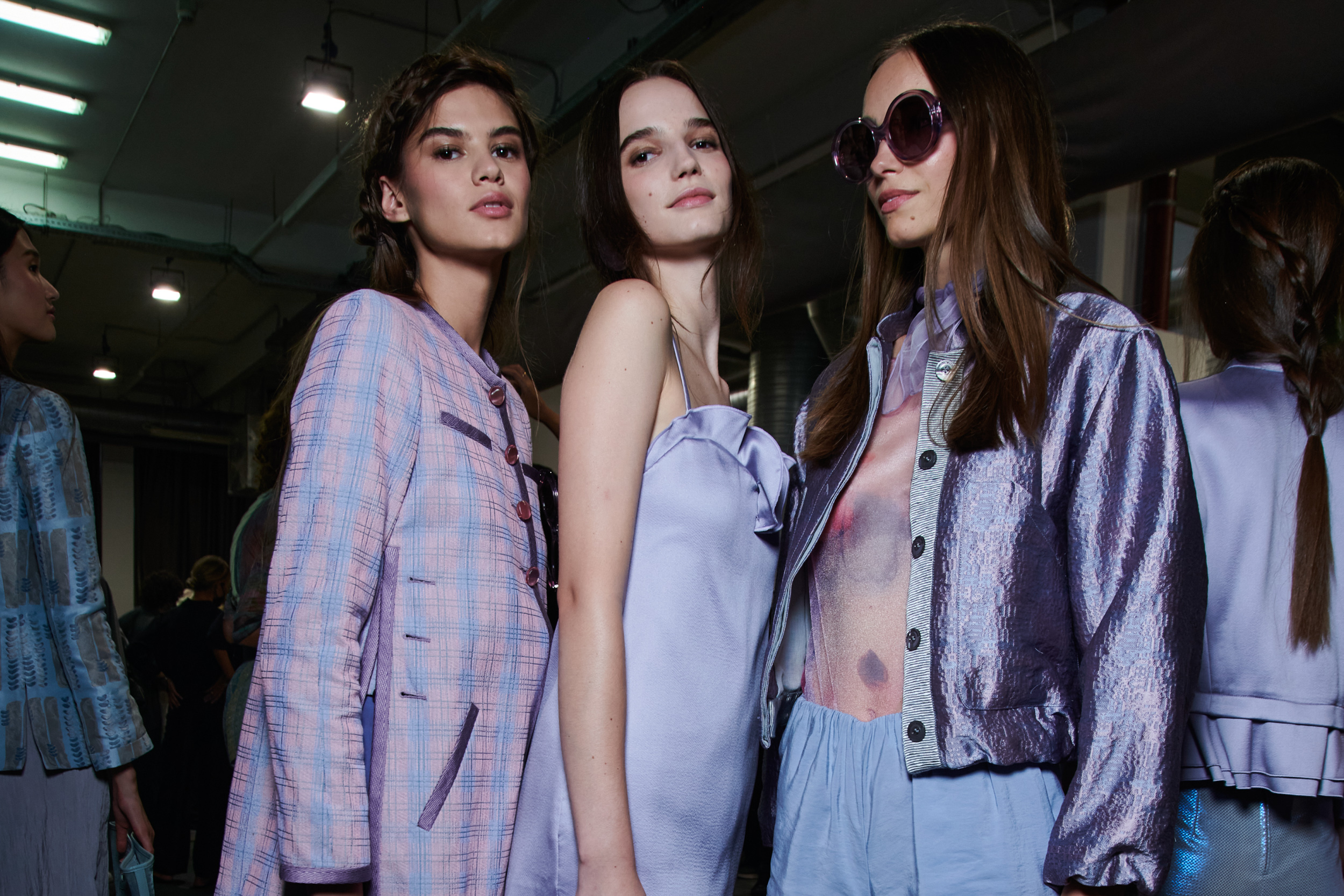 Emporio Armani Spring 2024 Fashion Show Backstage