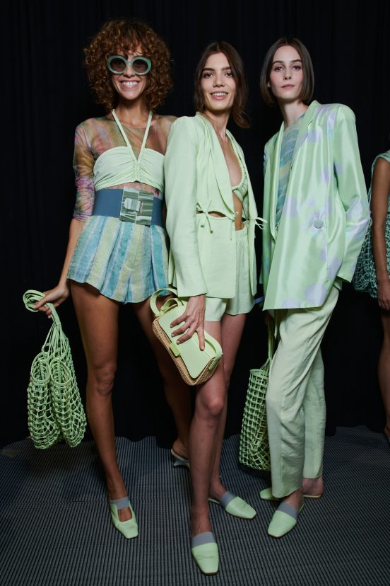 Emporio Armani Spring 2024 Fashion Show Backstage