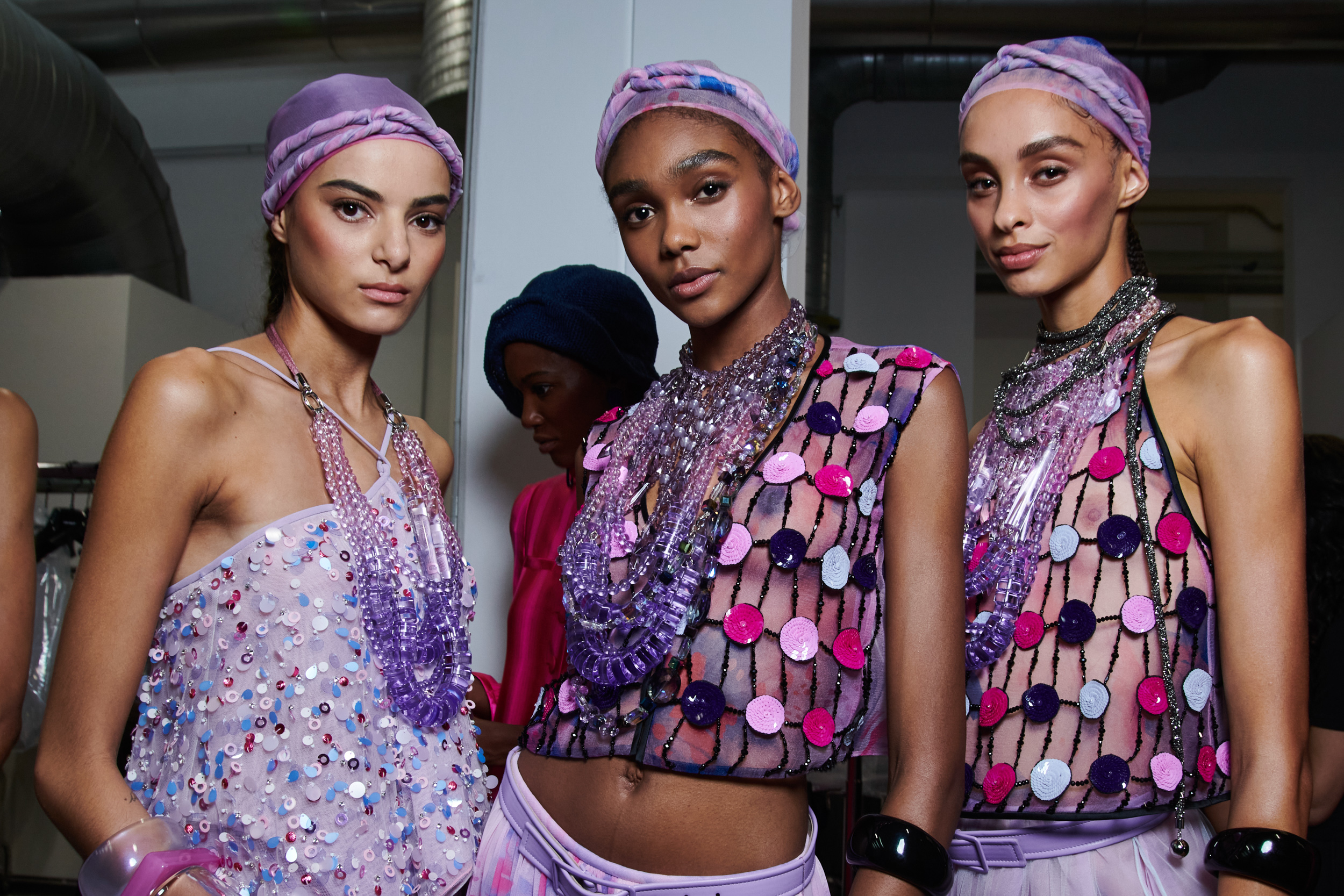 Emporio Armani Spring 2024 Fashion Show Backstage