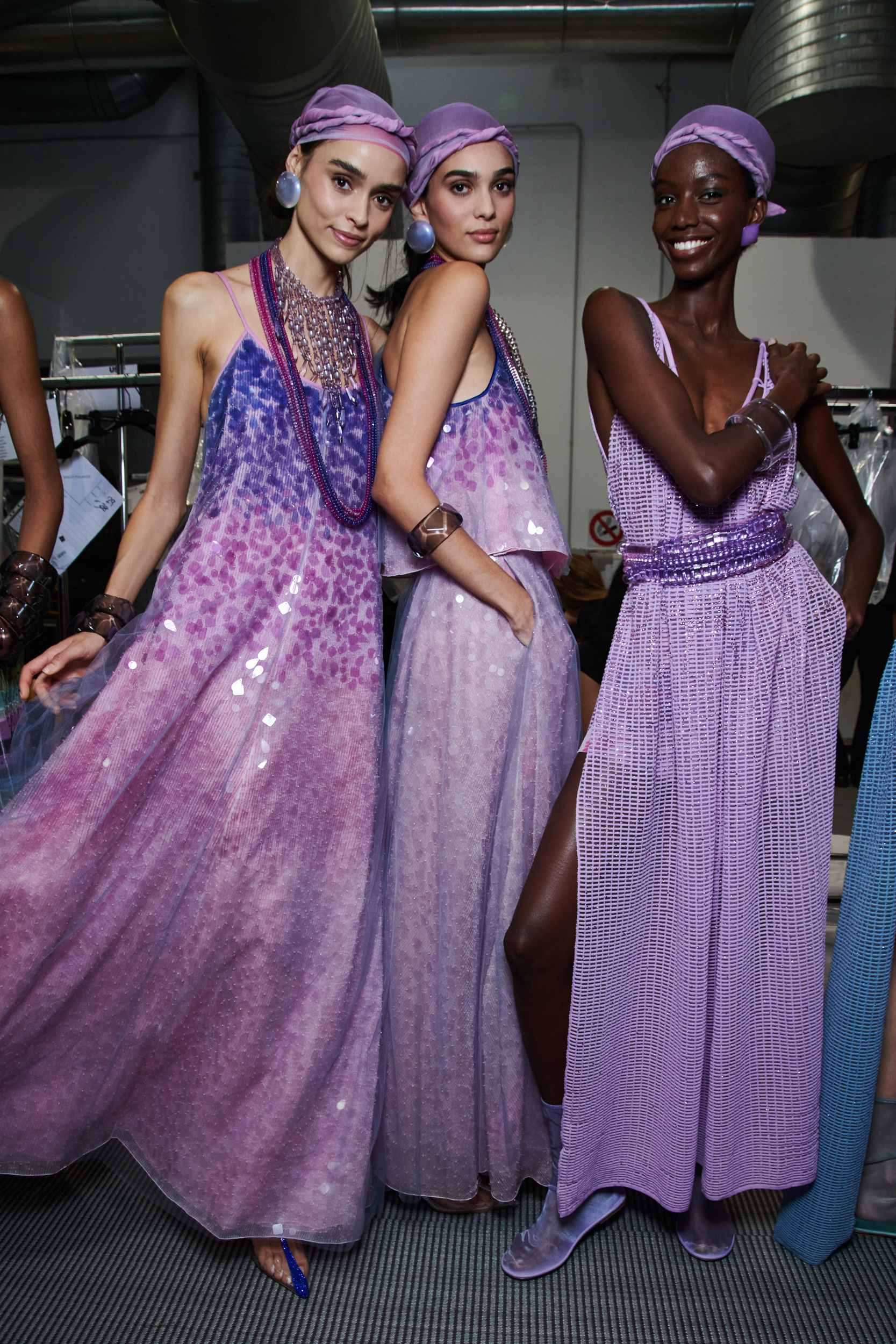 Emporio Armani Spring 2024 Fashion Show Backstage