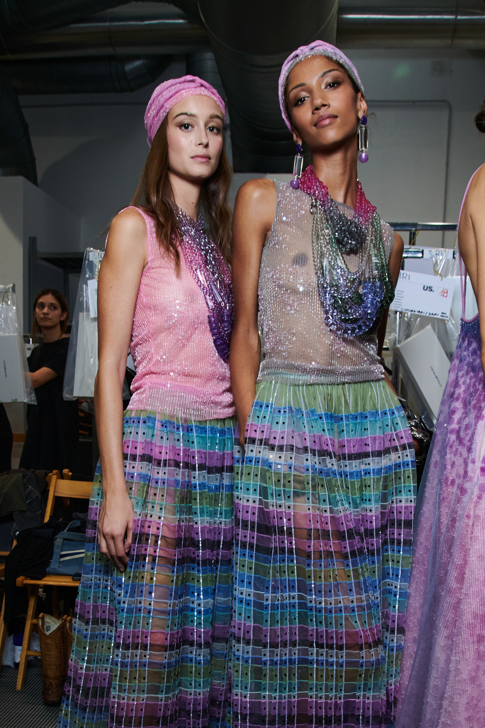 Emporio Armani Spring 2024 Fashion Show Backstage