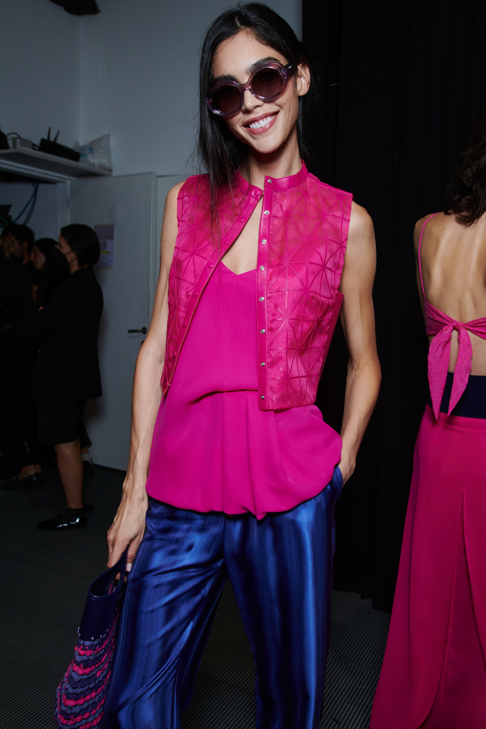 Emporio Armani Spring 2024 Fashion Show Backstage