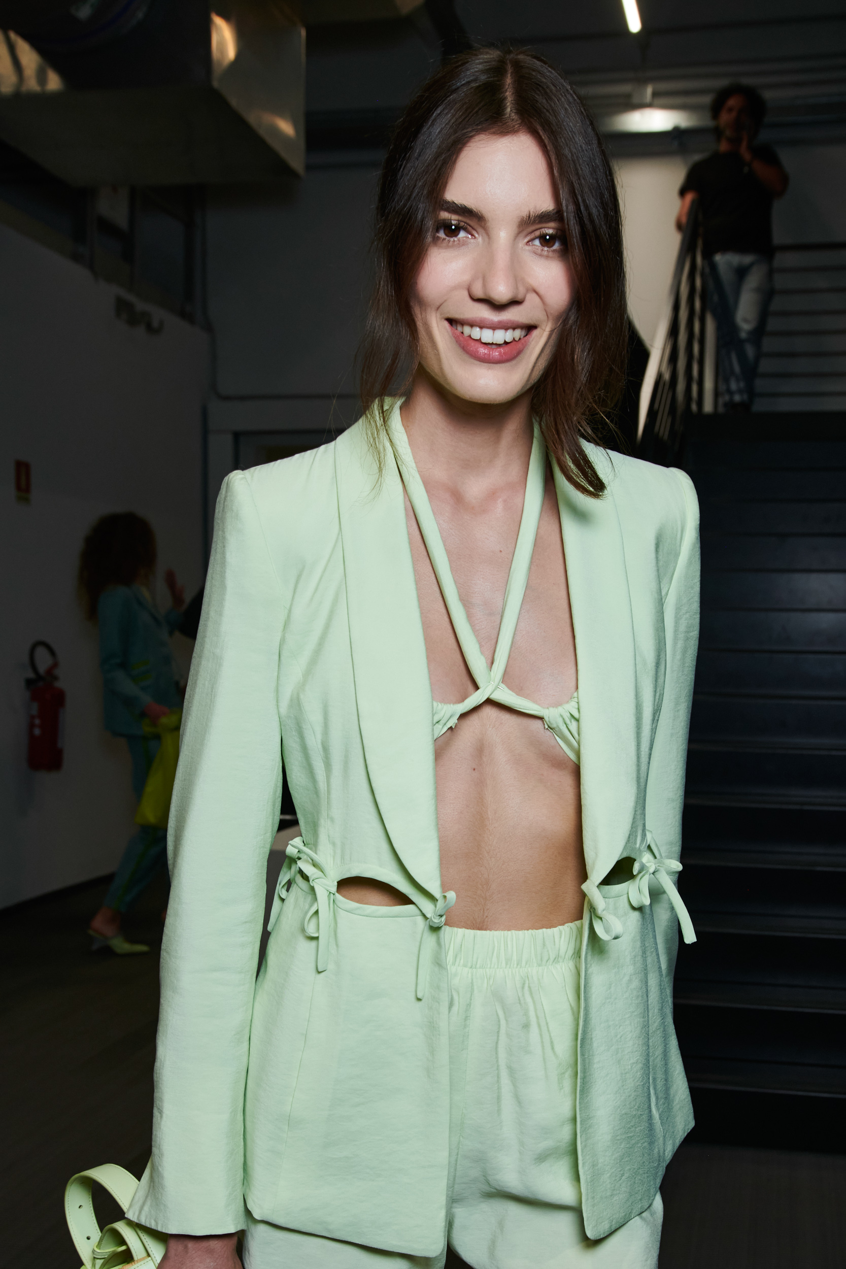 Emporio Armani Spring 2024 Fashion Show Backstage