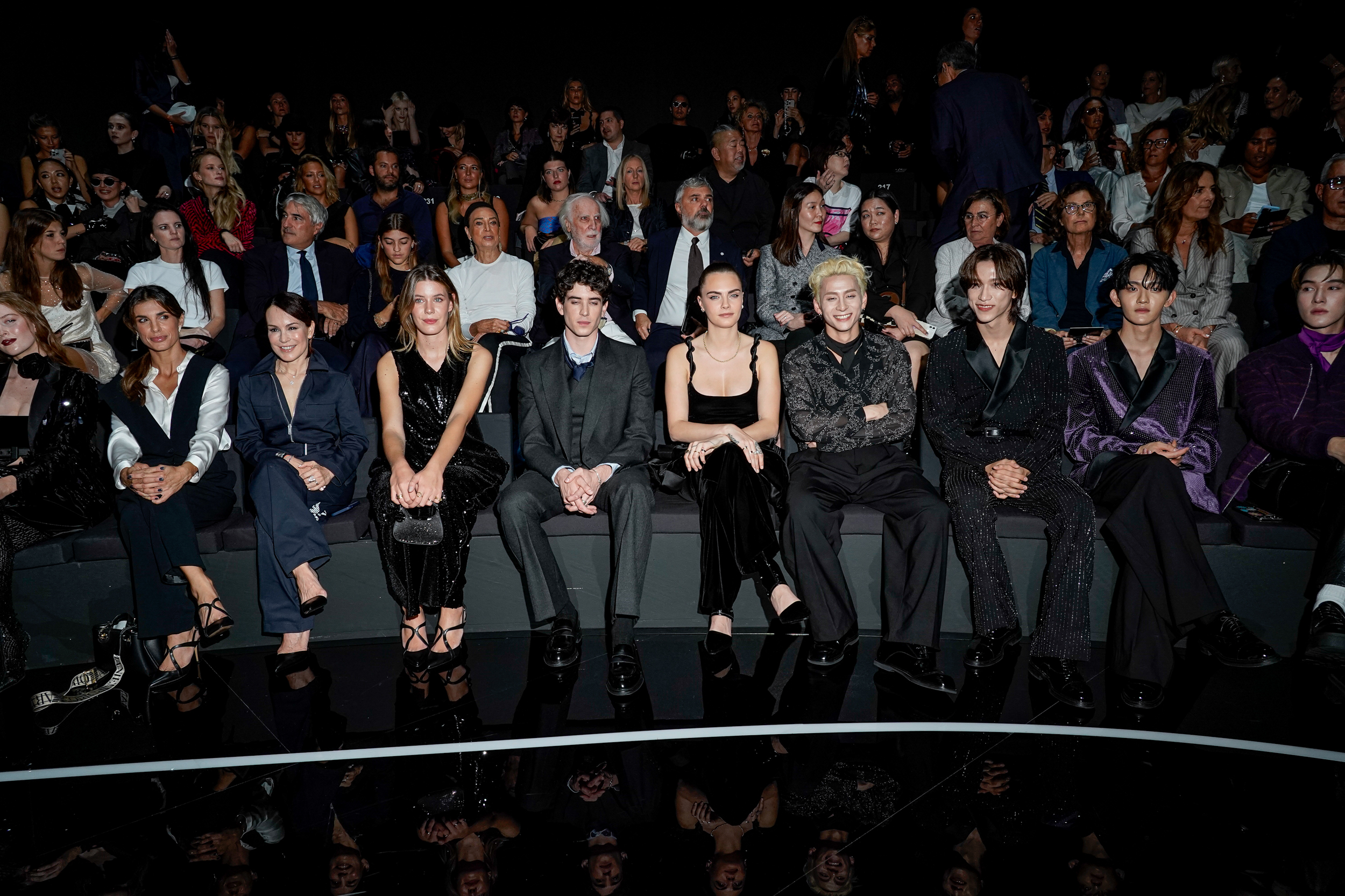 Emporio Armani Row Spring 2024 Fashion Show 