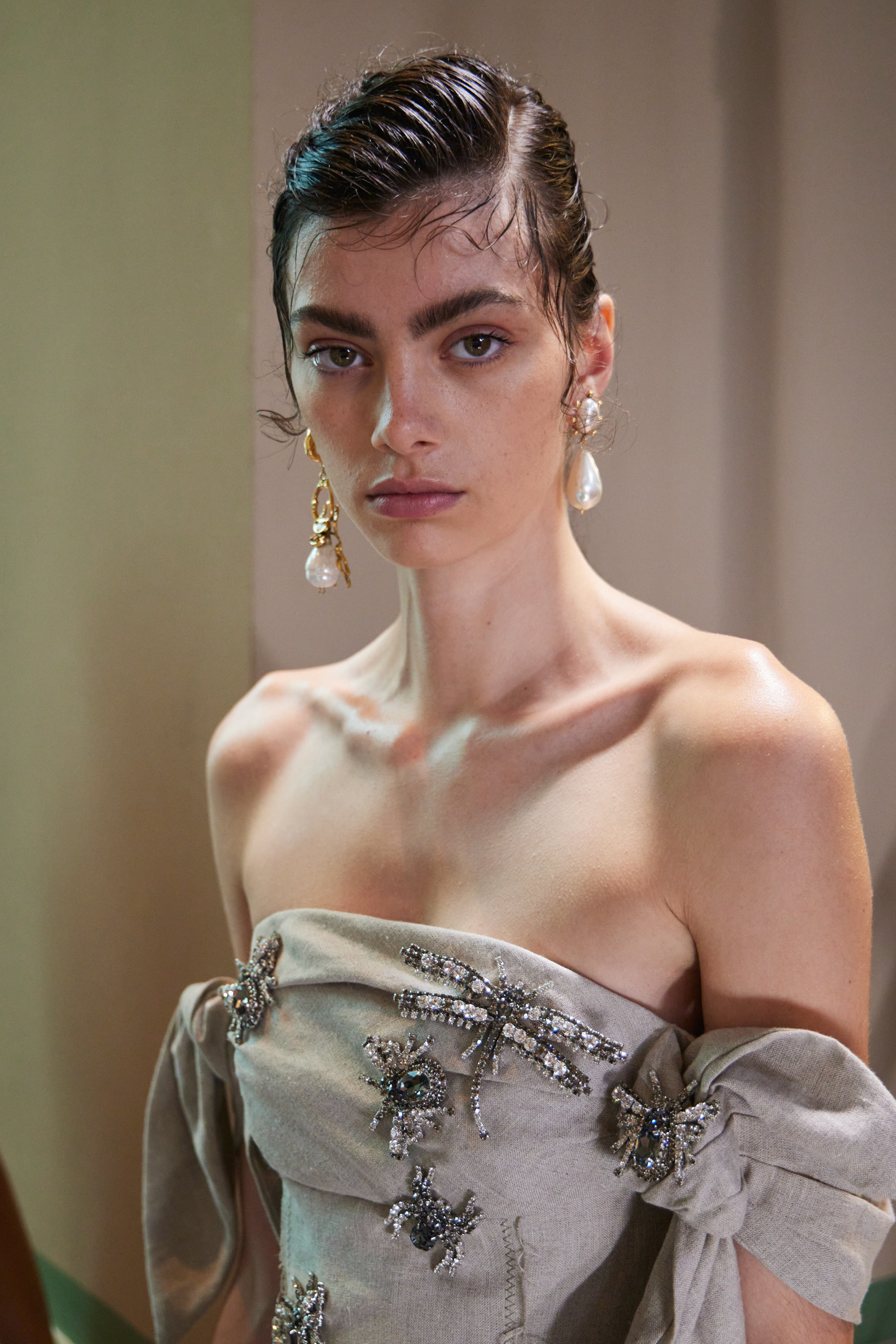 Erdem Spring 2024 Fashion Show Backstage