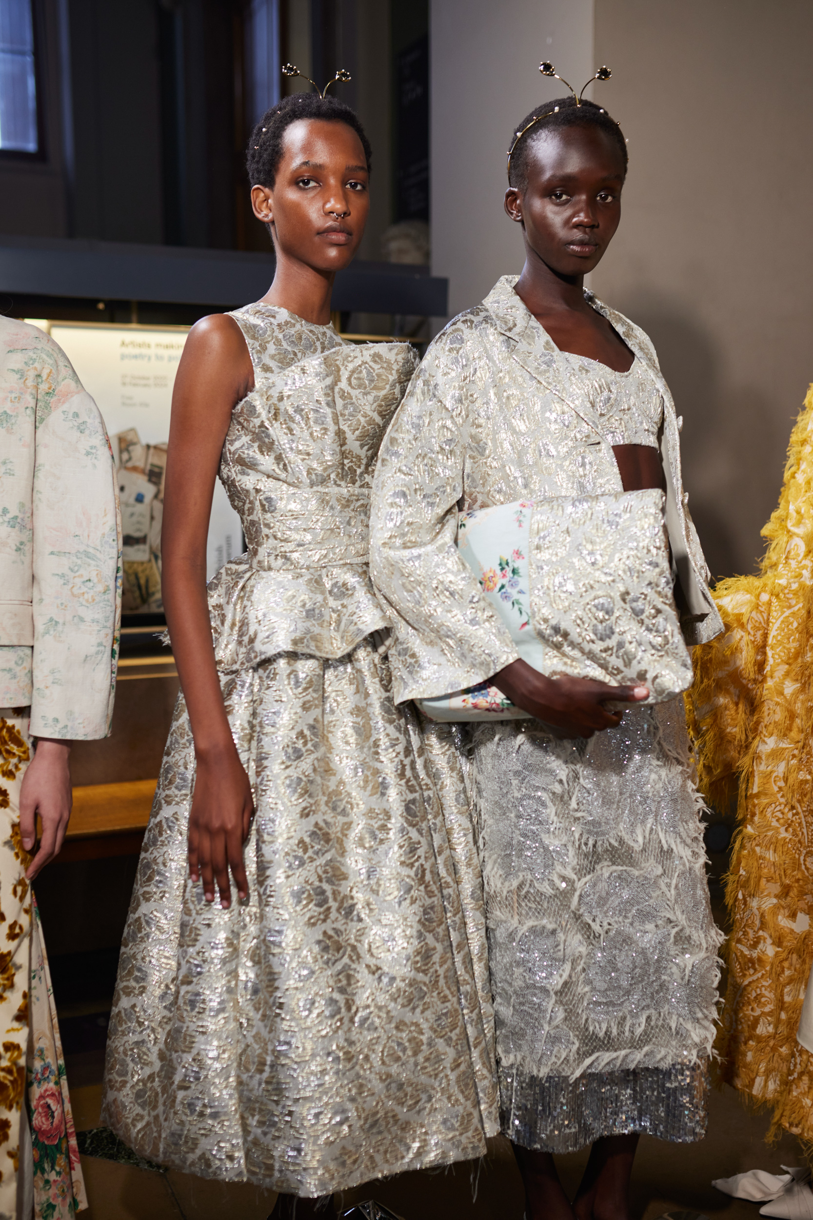 Erdem Spring 2024 Fashion Show Backstage