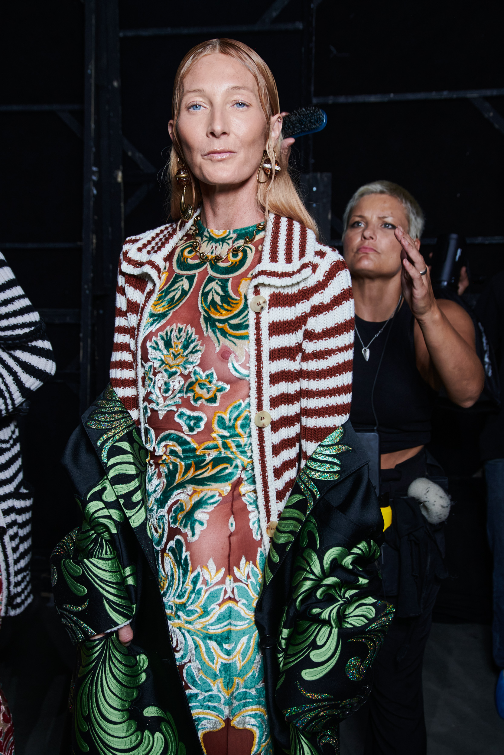 Etro Spring 2024 Fashion Show Backstage