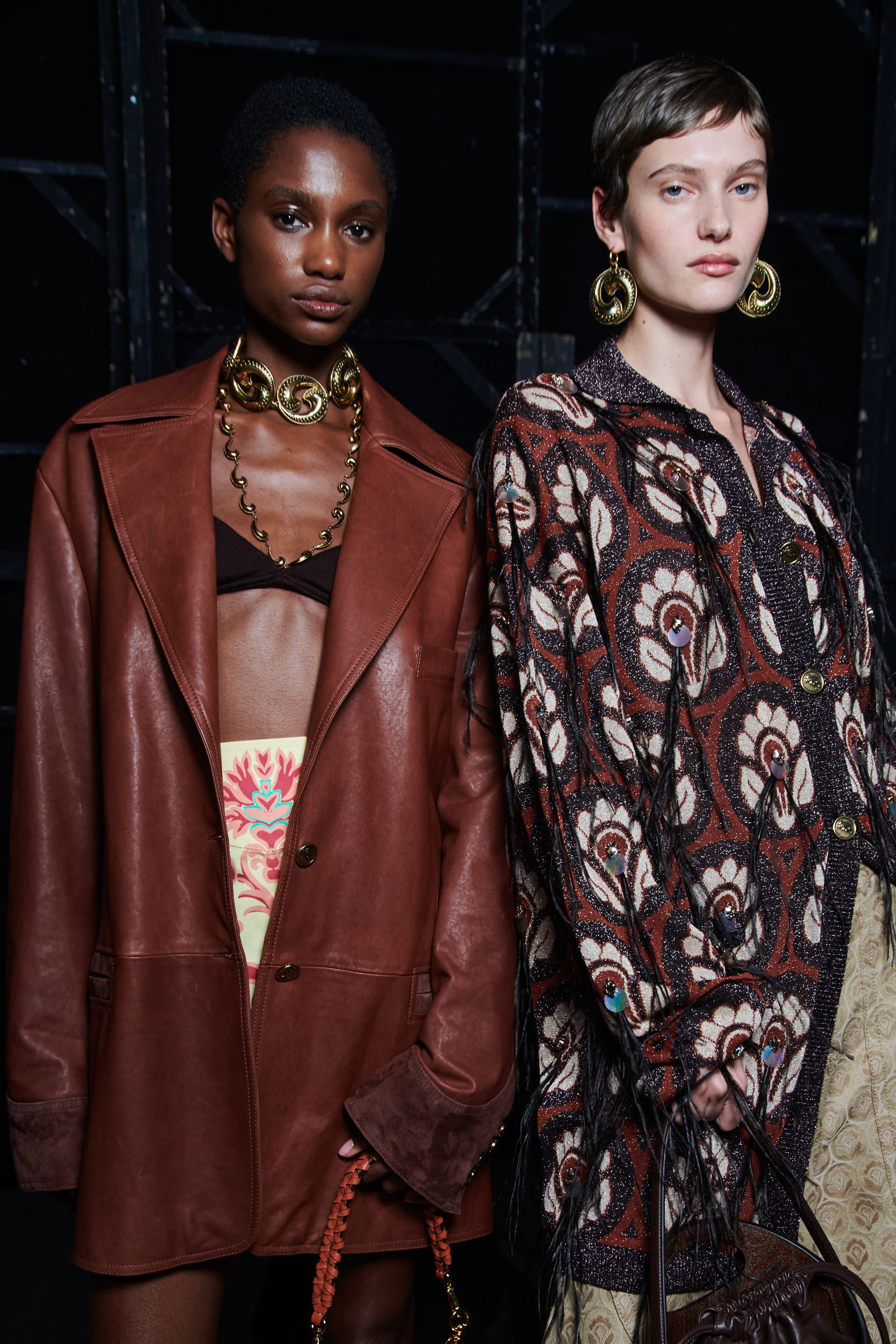 Etro Spring 2024 Fashion Show Backstage