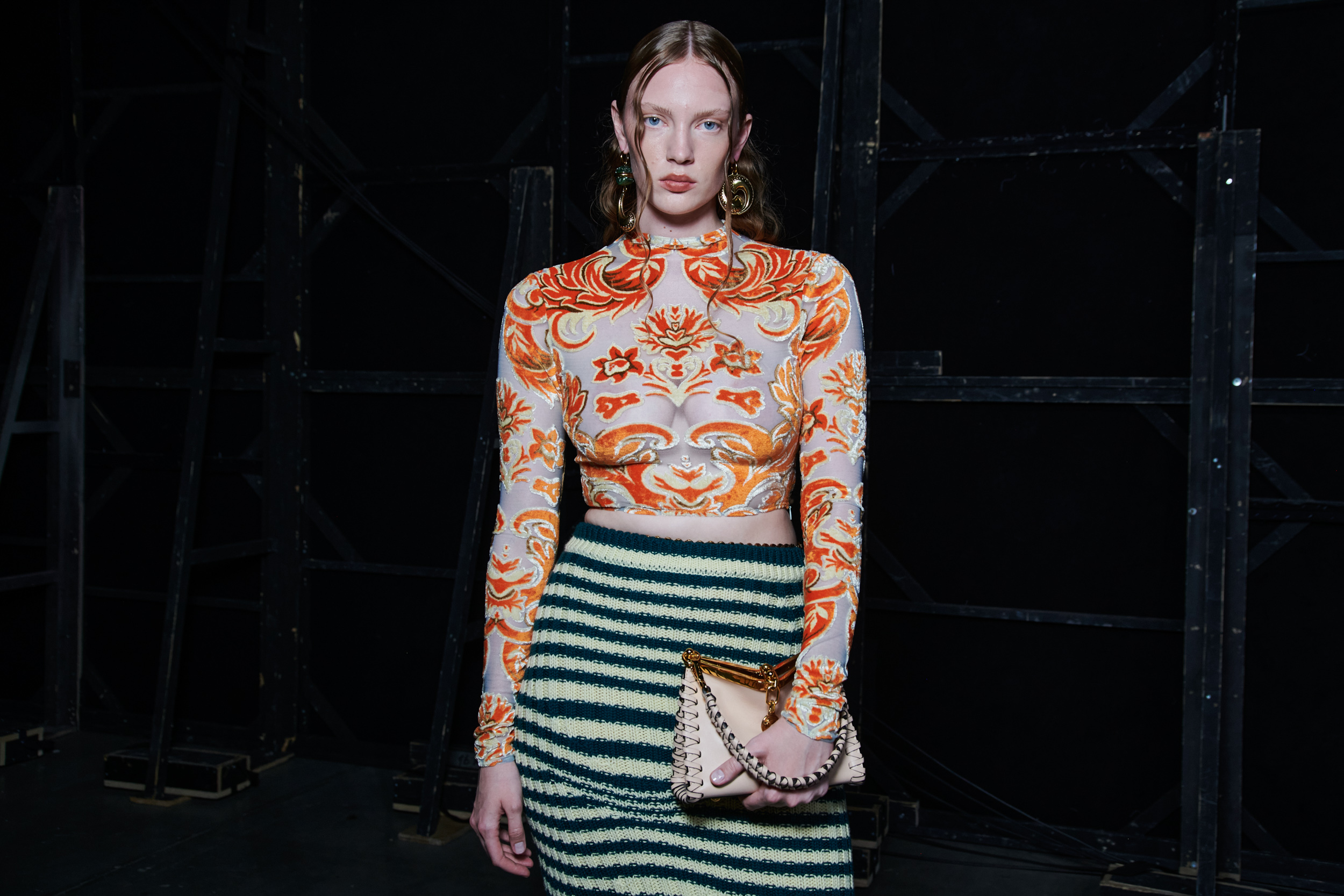 Etro Spring 2024 Fashion Show Backstage