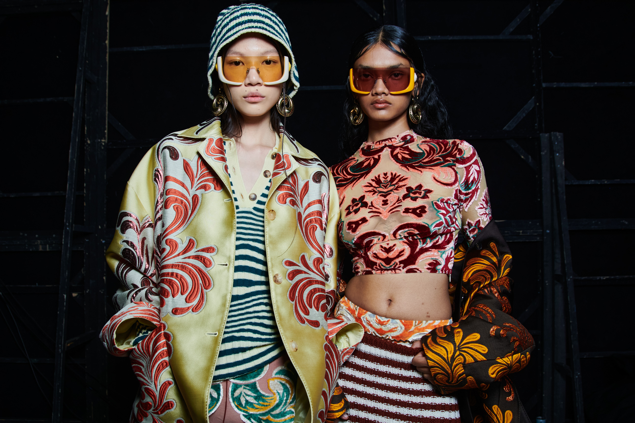 Etro Spring 2024 Fashion Show Backstage