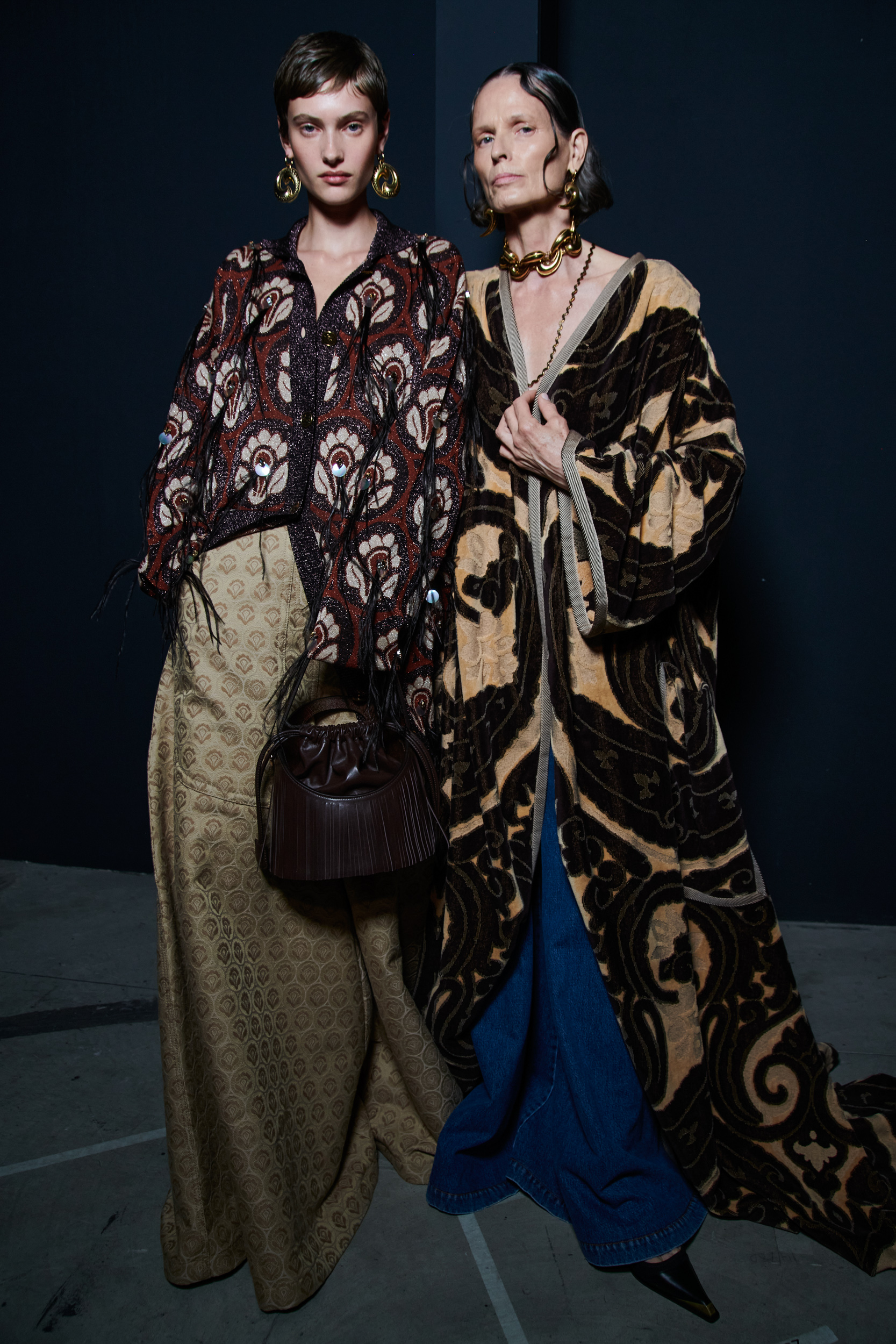 Etro Spring 2024 Fashion Show Backstage