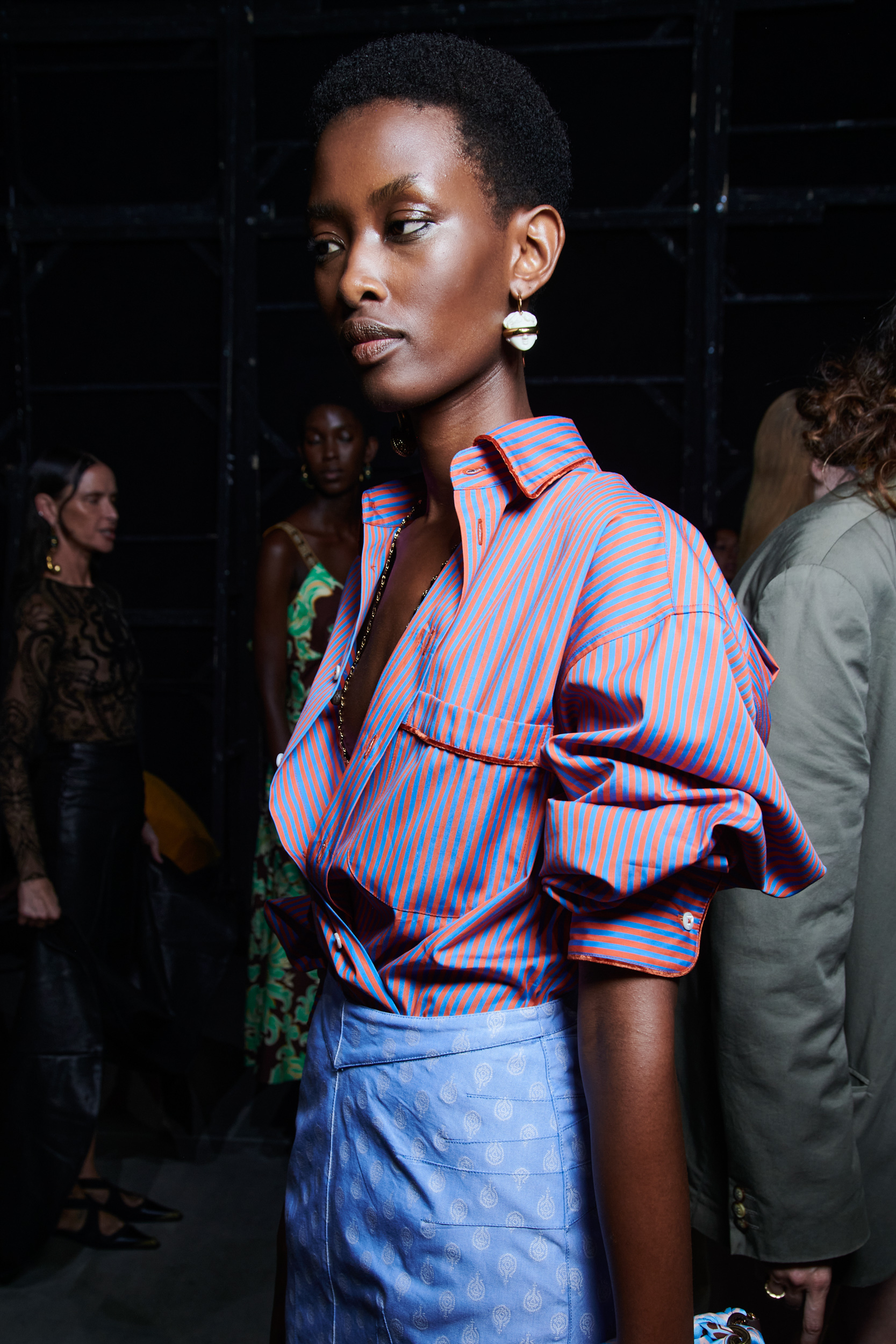 Etro Spring 2024 Fashion Show Backstage