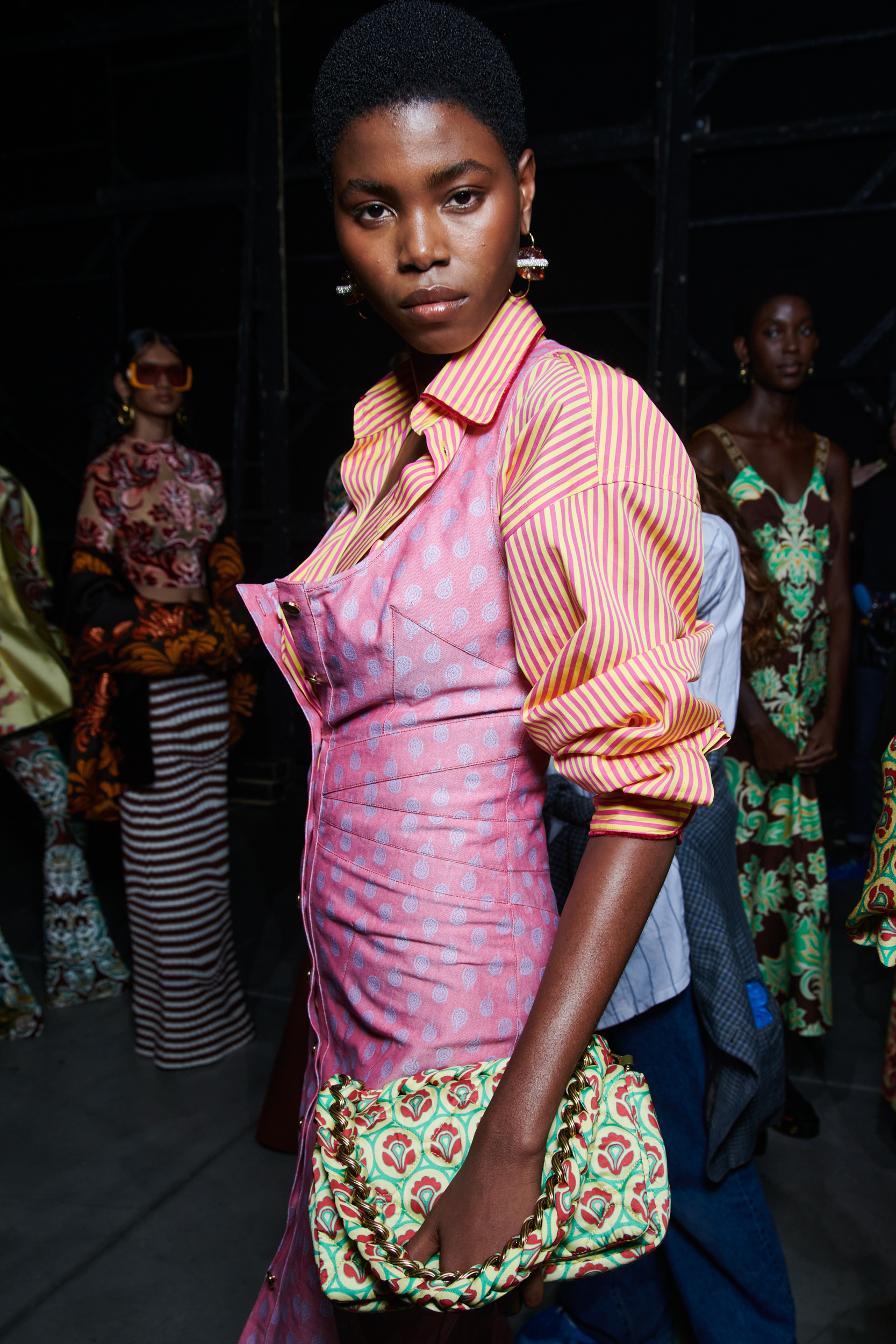 Etro Spring 2024 Fashion Show Backstage