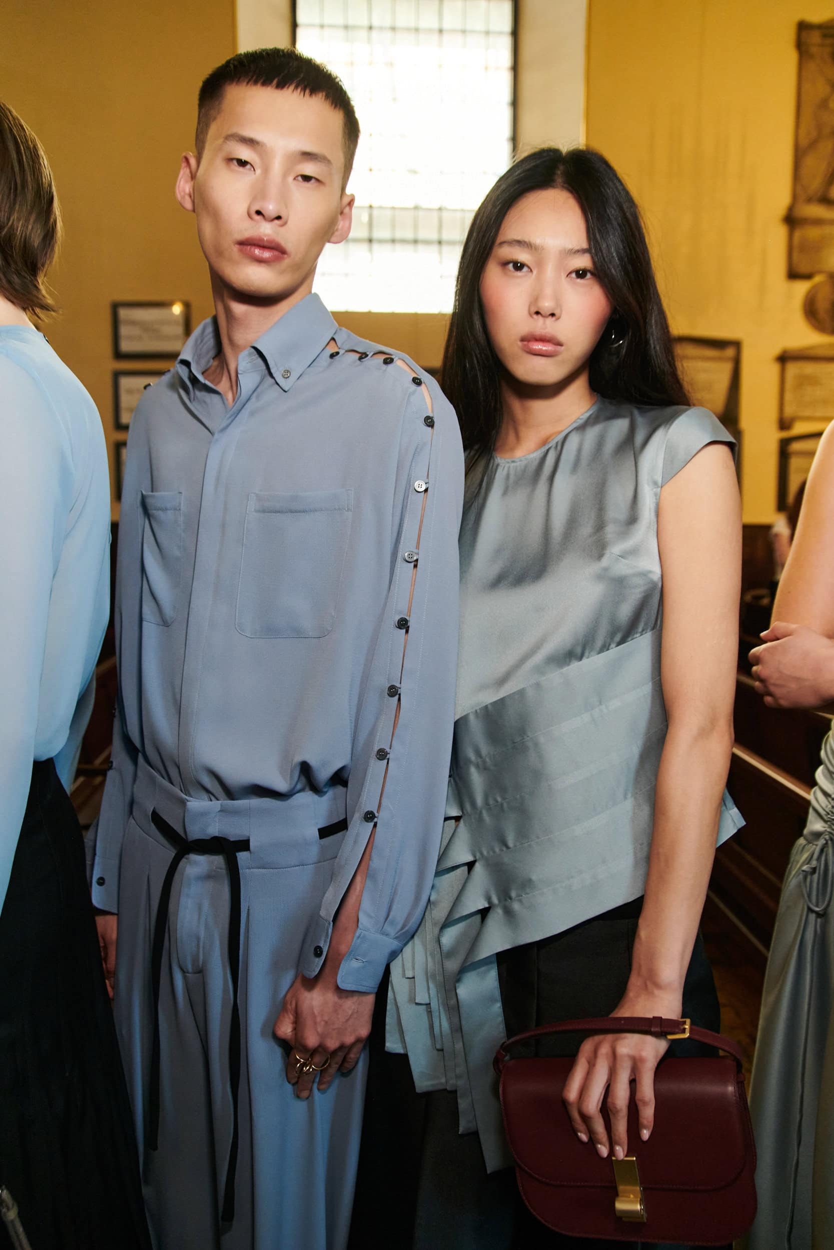 Eudon Choi Spring 2024 Fashion Show Backstage