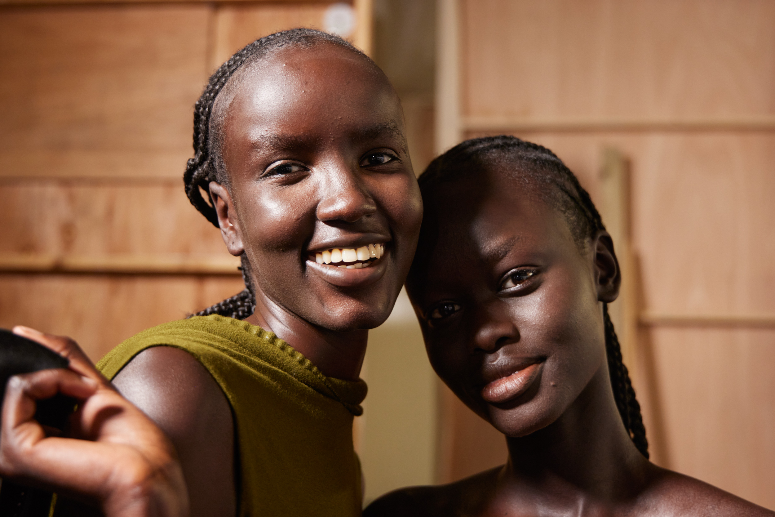 Fashion East Spring 2024 Fashion Show Backstage