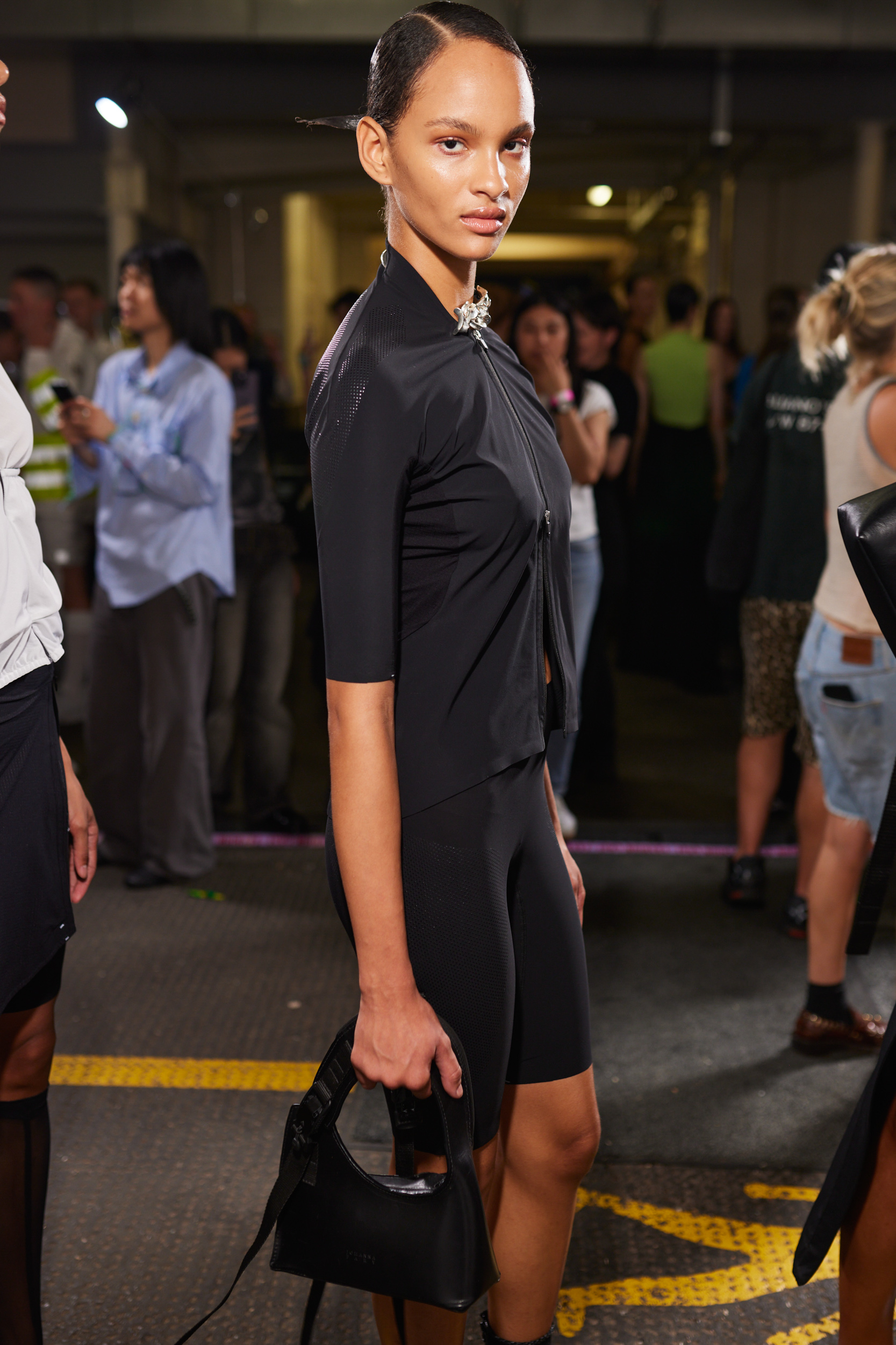 Fashion East Spring 2024 Fashion Show Backstage