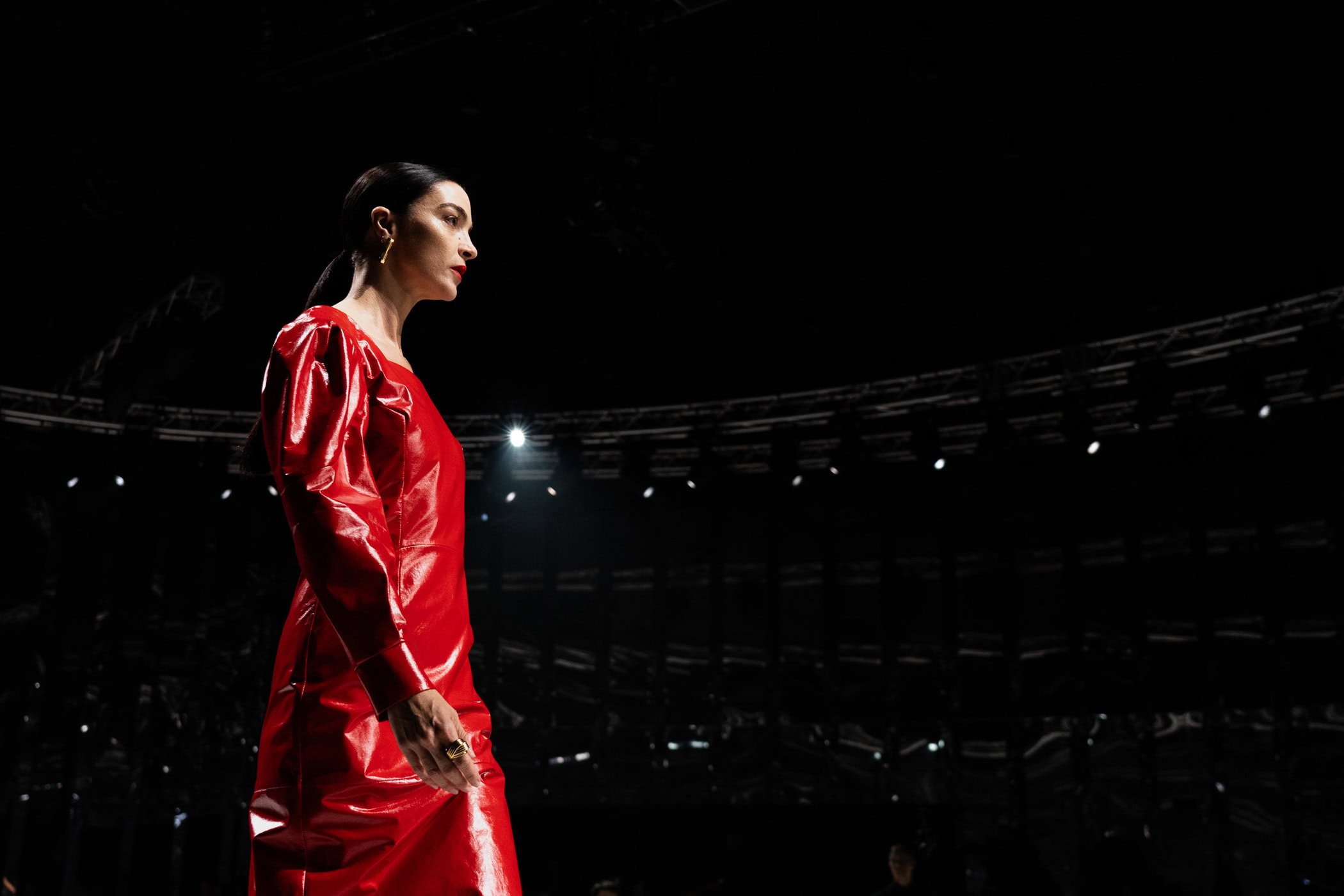 Ferrari Spring 2024 Fashion Show Atmosphere