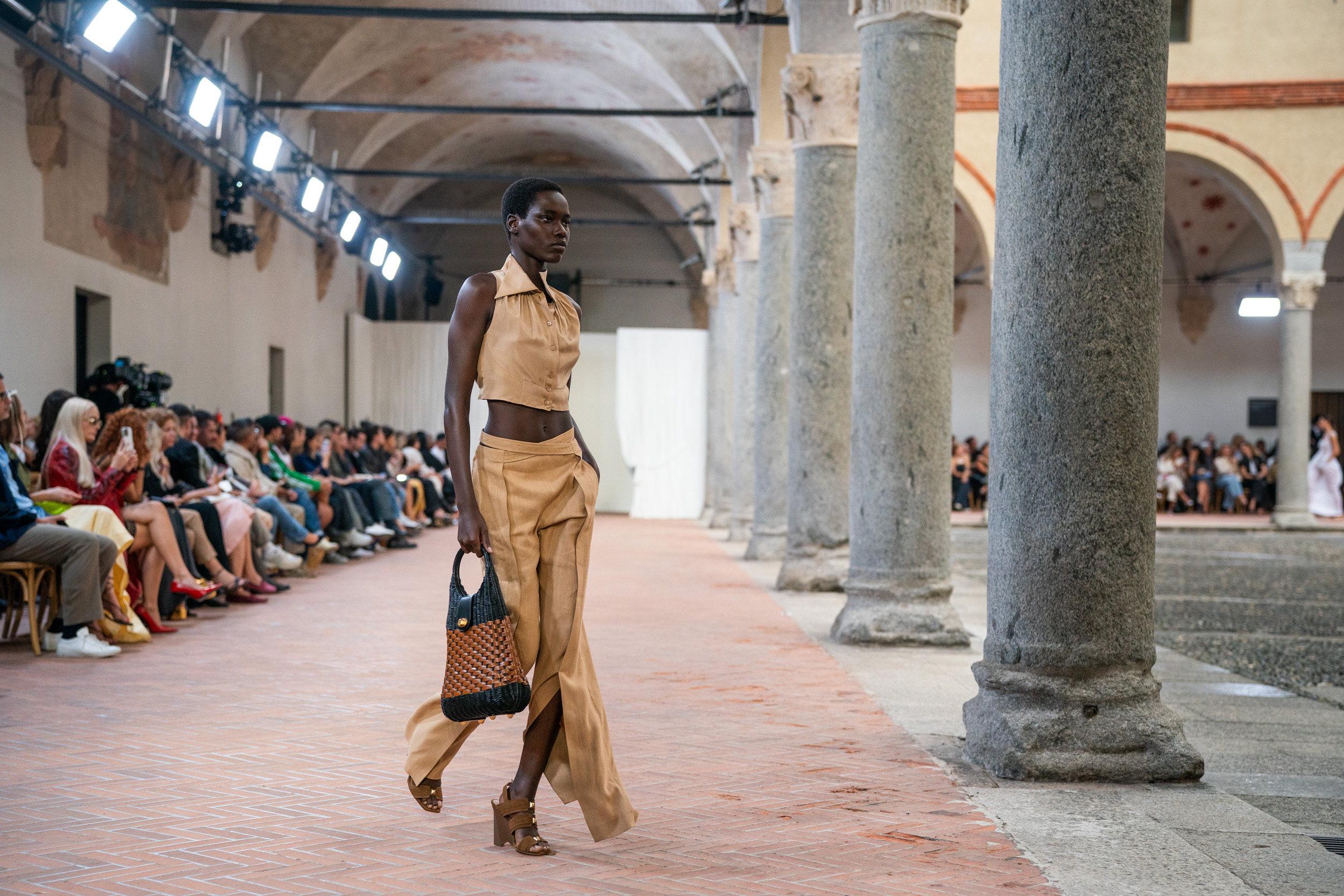 Alberta Ferretti Spring 2024 Fashion Show Atmosphere