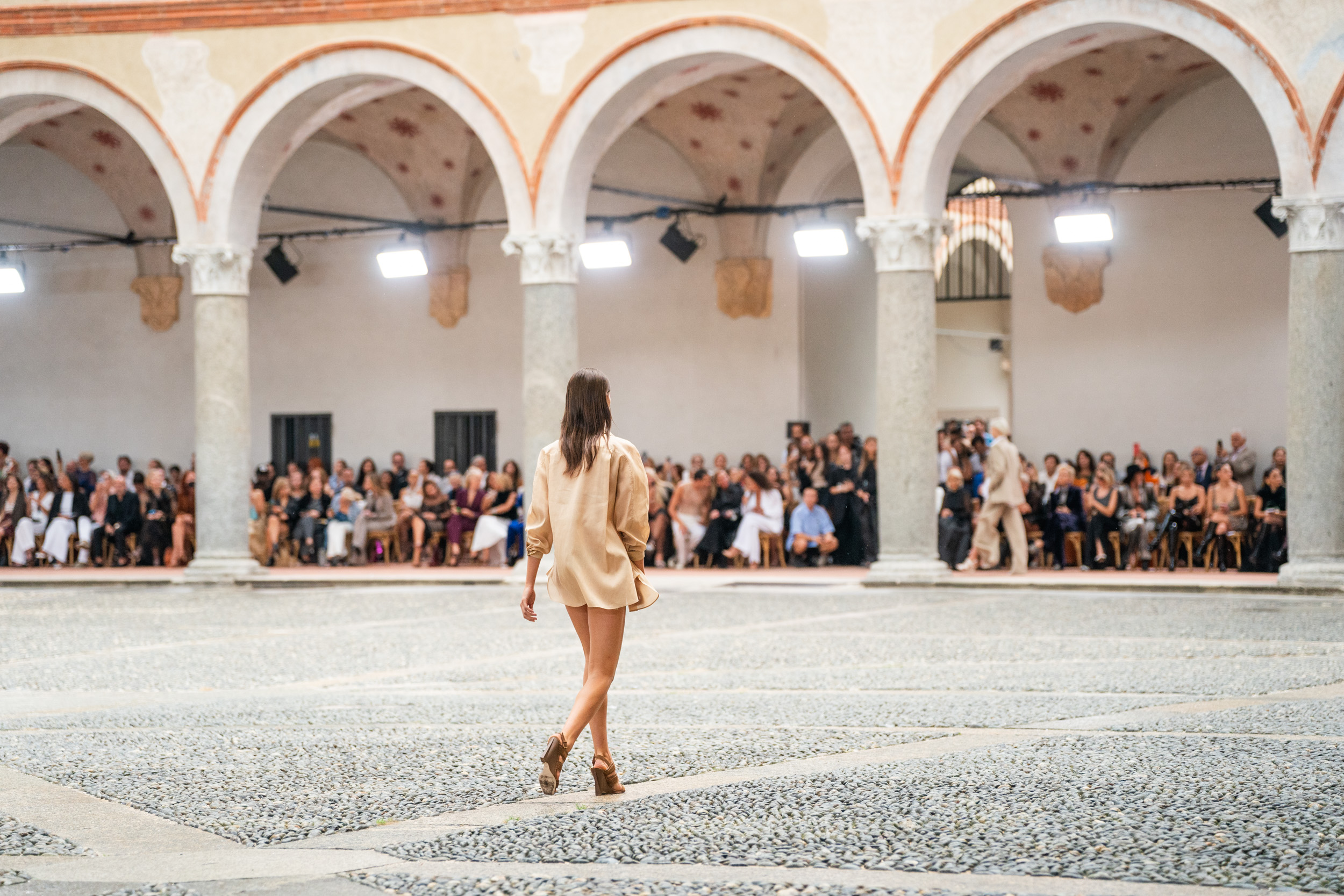 Alberta Ferretti Spring 2024 Fashion Show Atmosphere