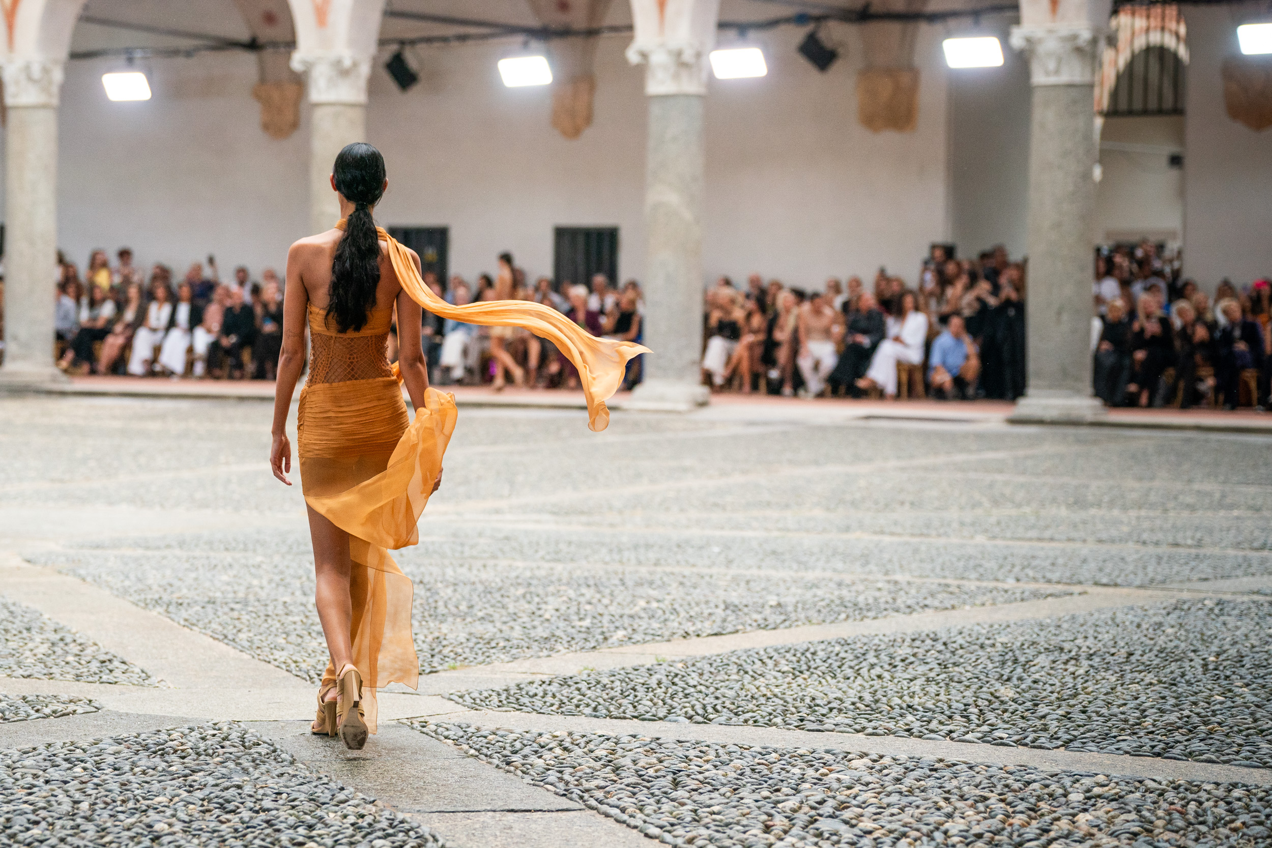 Alberta Ferretti Spring 2024 Fashion Show Atmosphere