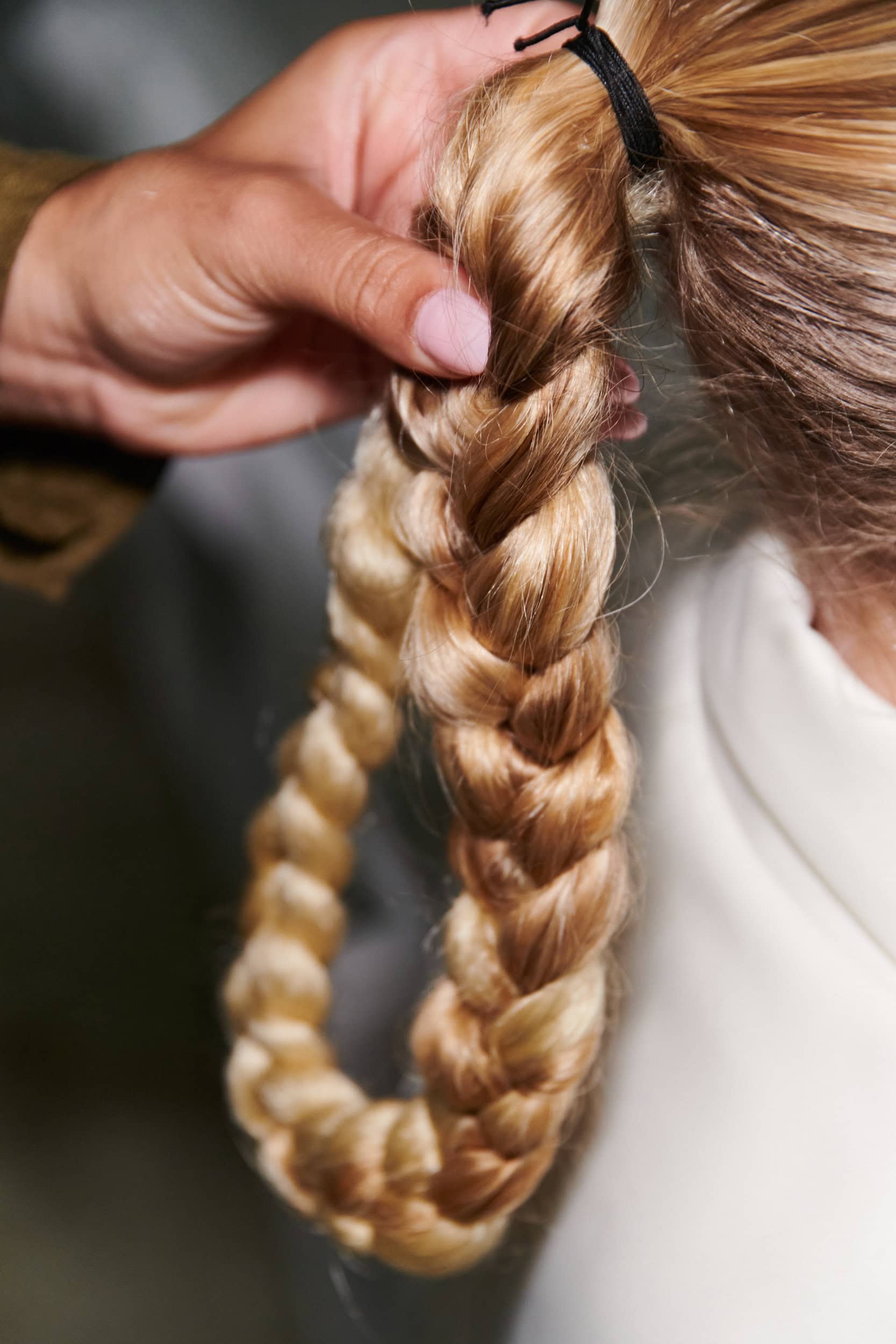 Tanner Fletcher Spring 2024 Fashion Show Backstage