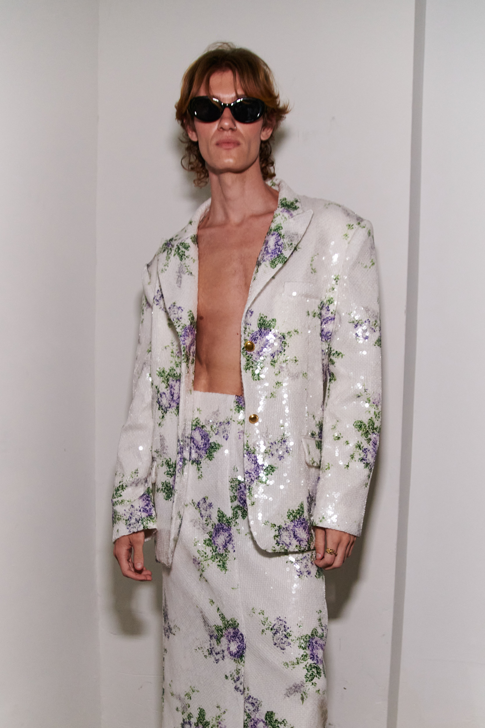 Tanner Fletcher Spring 2024 Fashion Show Backstage