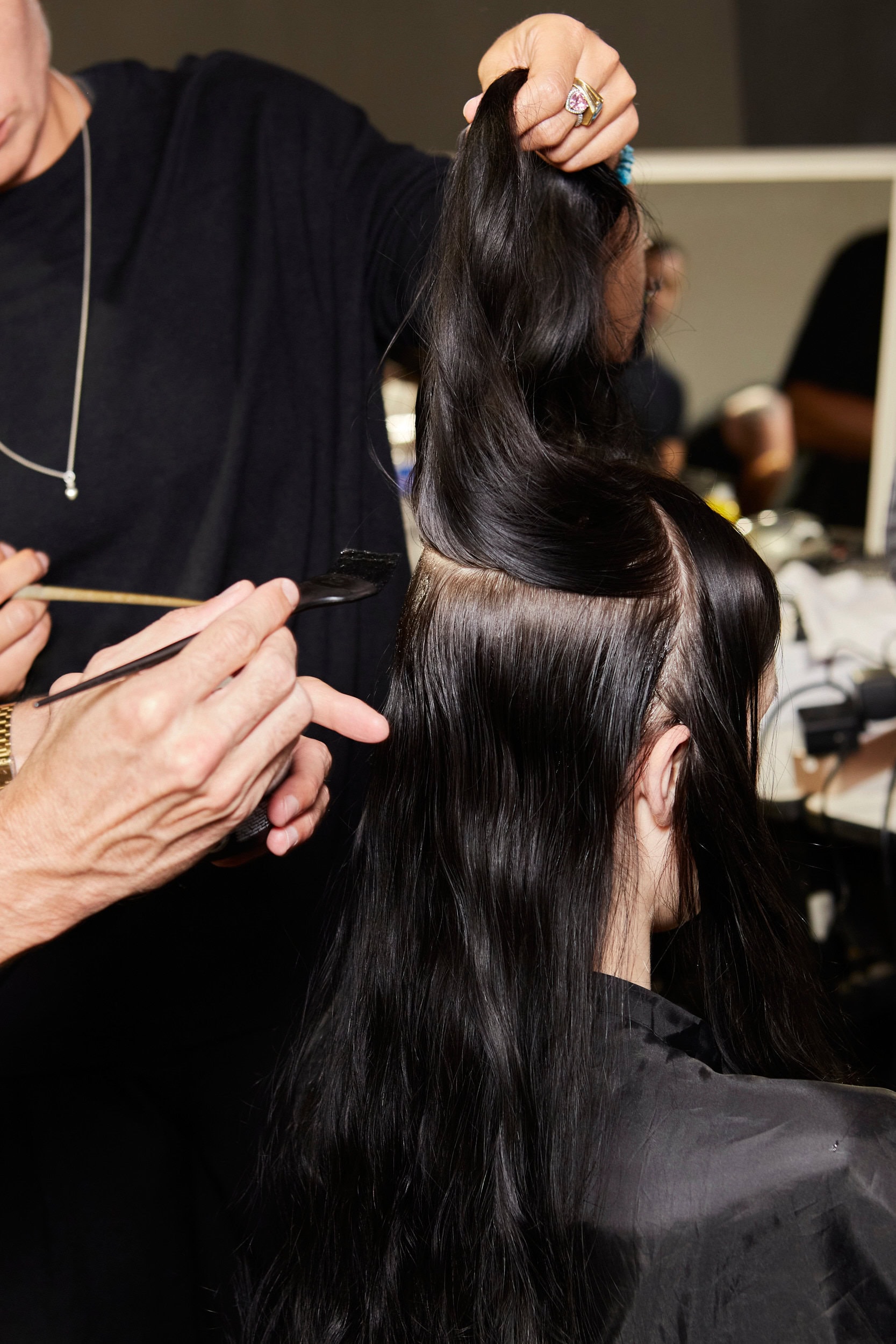 Gauchere Spring 2024 Fashion Show Backstage