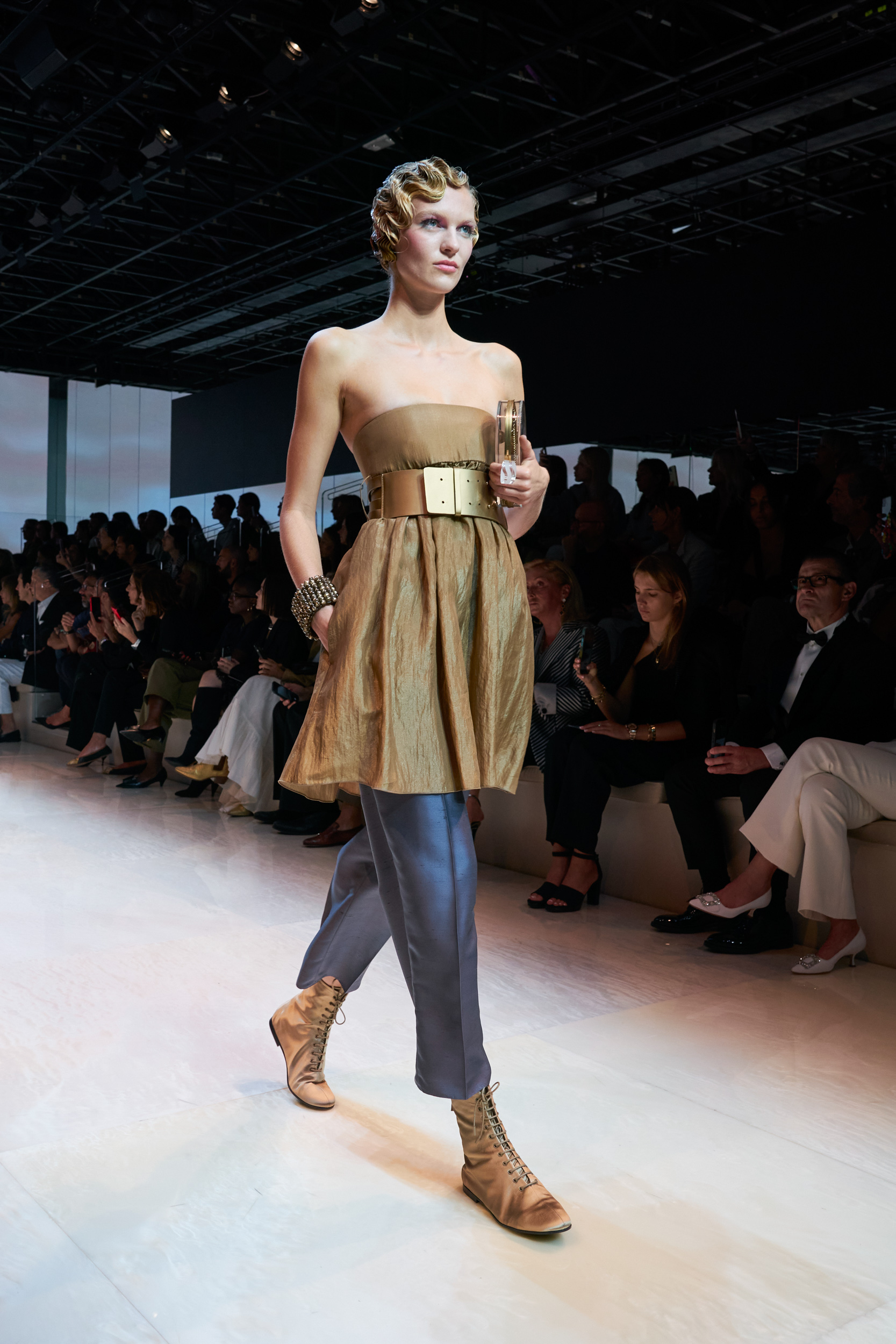 Giorgio Armani Spring 2024 Fashion Show Atmosphere