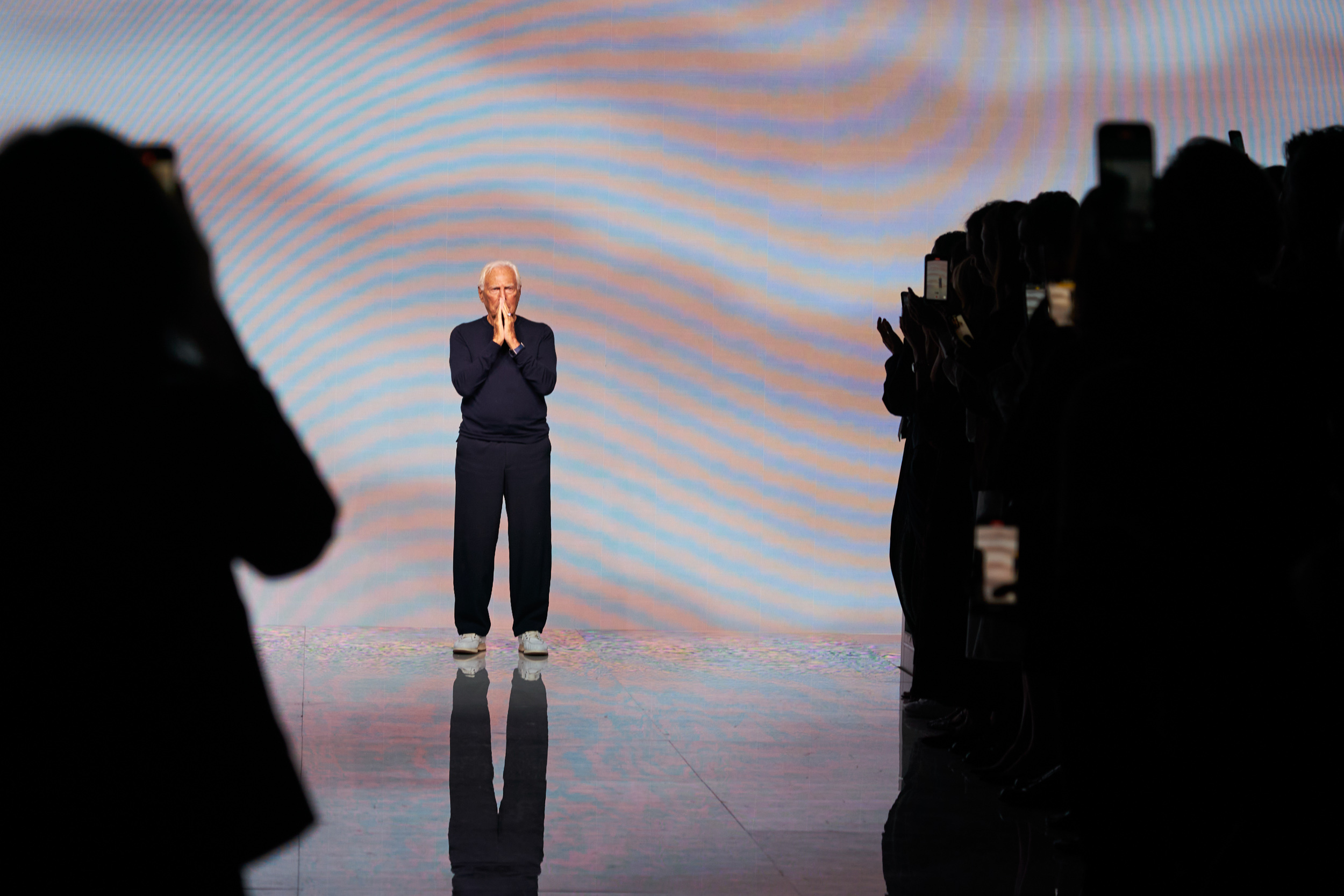 Giorgio Armani Spring 2024 Fashion Show Atmosphere