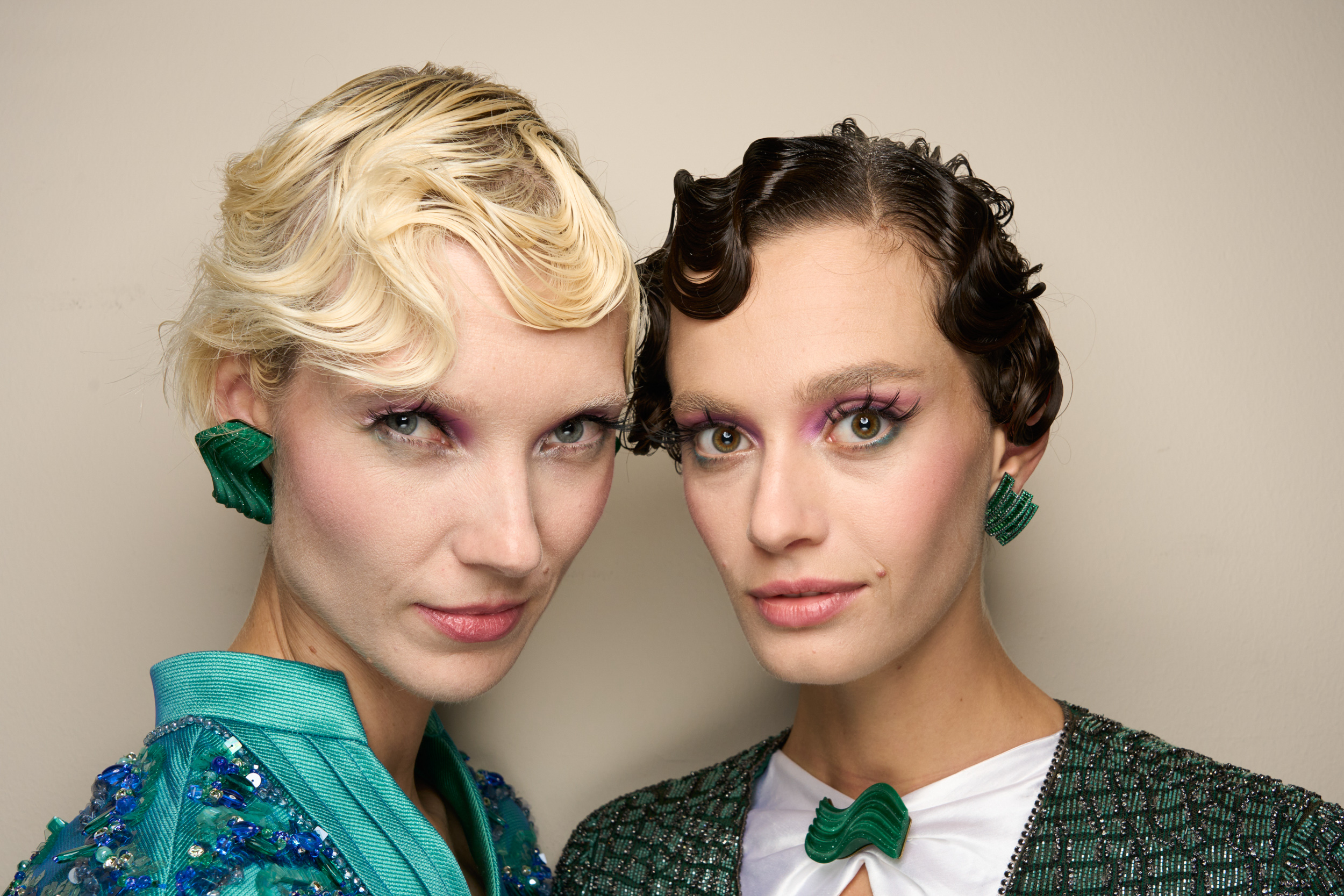 Giorgio Armani Spring 2024 Fashion Show Backstage