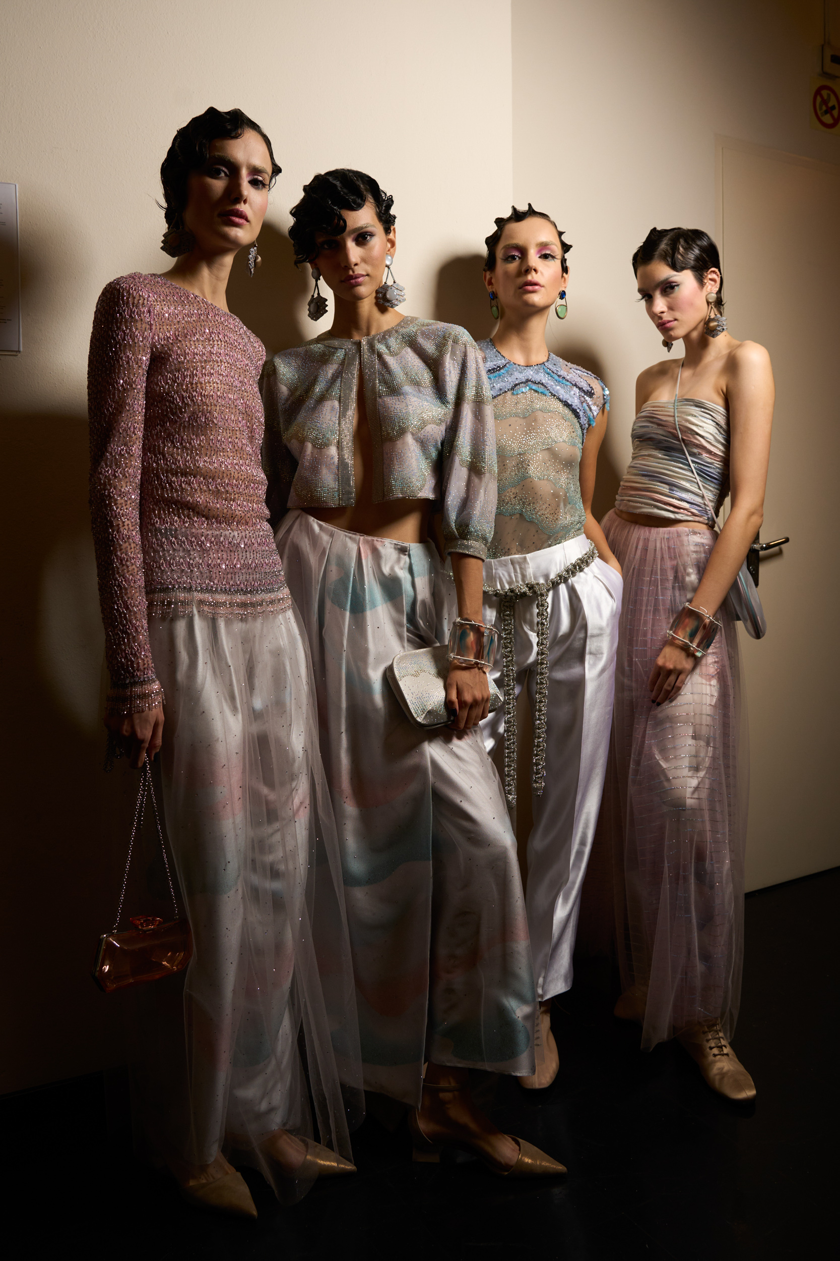 Giorgio Armani Spring 2024 Fashion Show Backstage