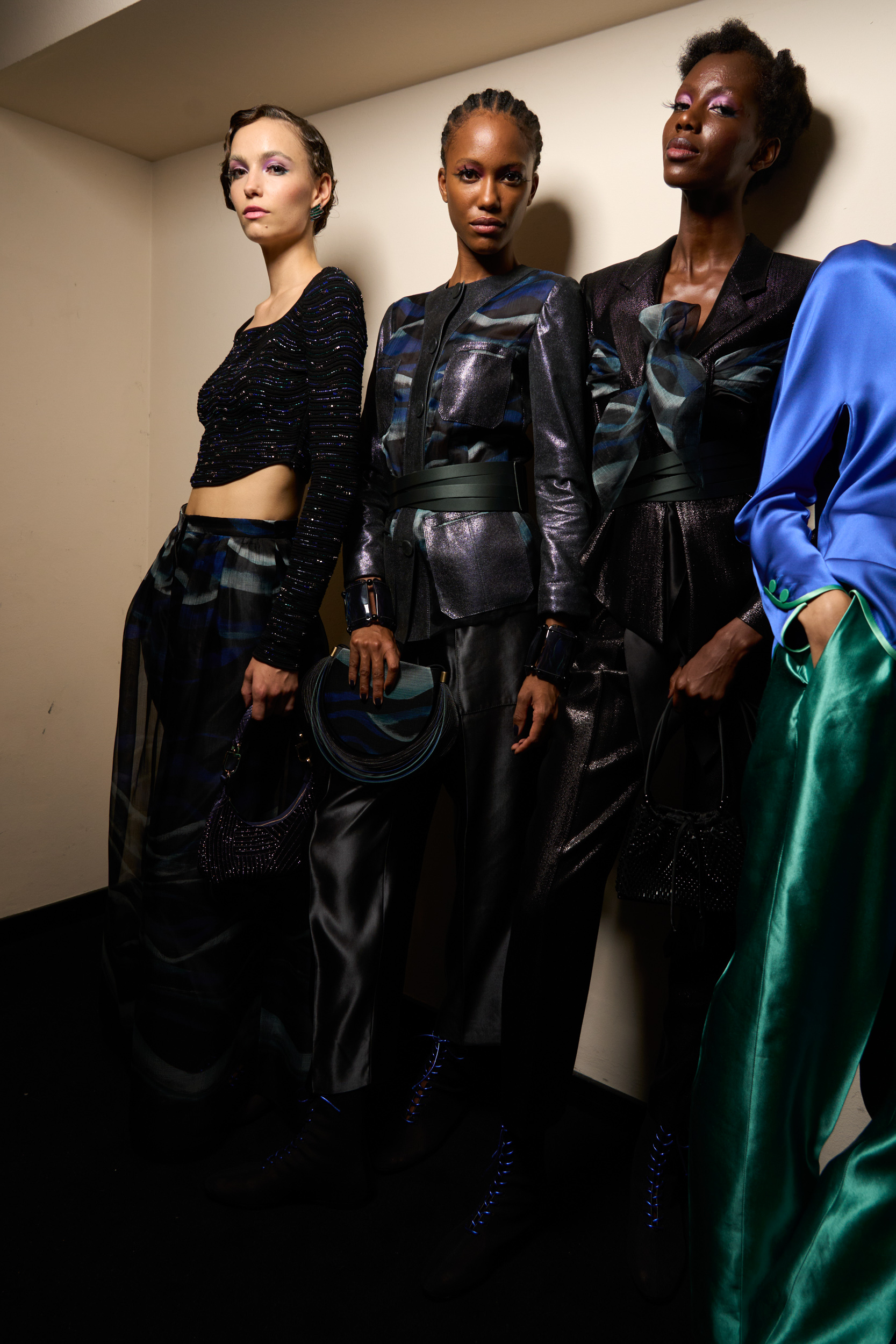 Giorgio Armani Spring 2024 Fashion Show Backstage