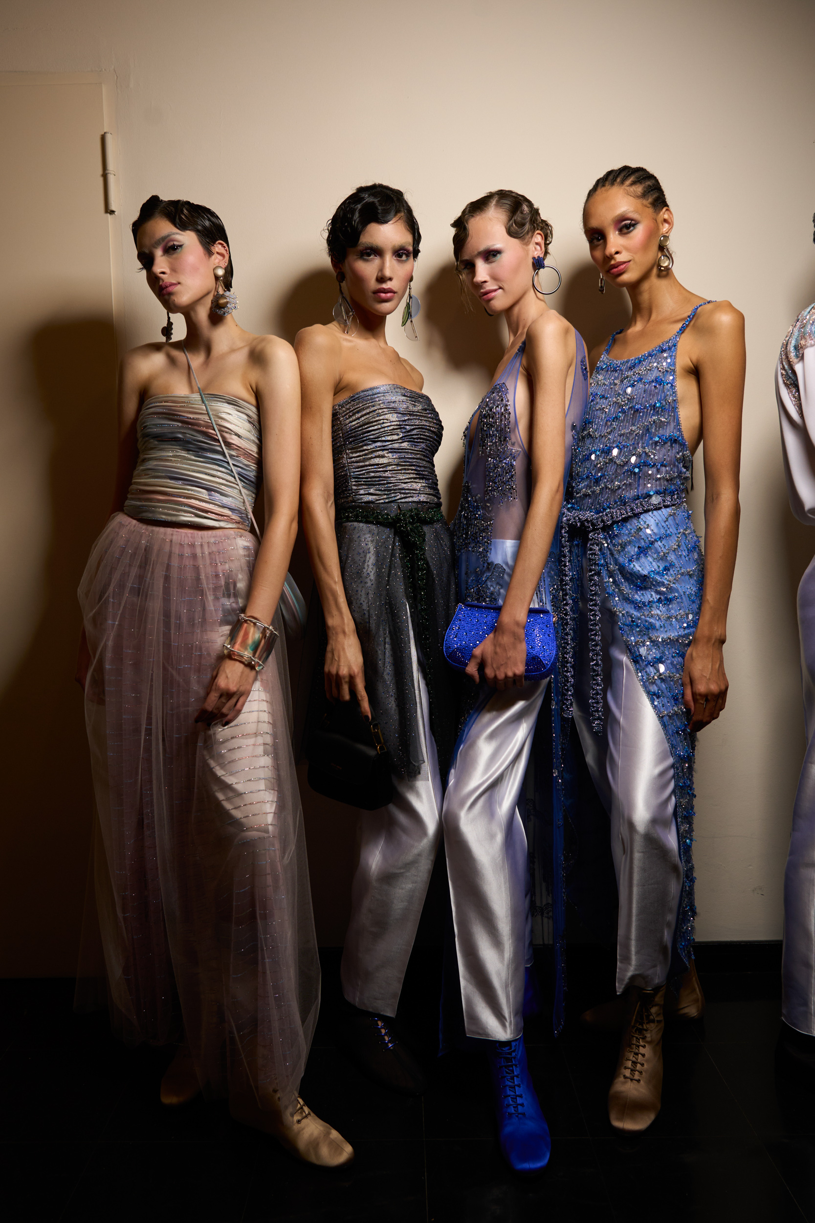 Giorgio Armani Spring 2024 Fashion Show Backstage