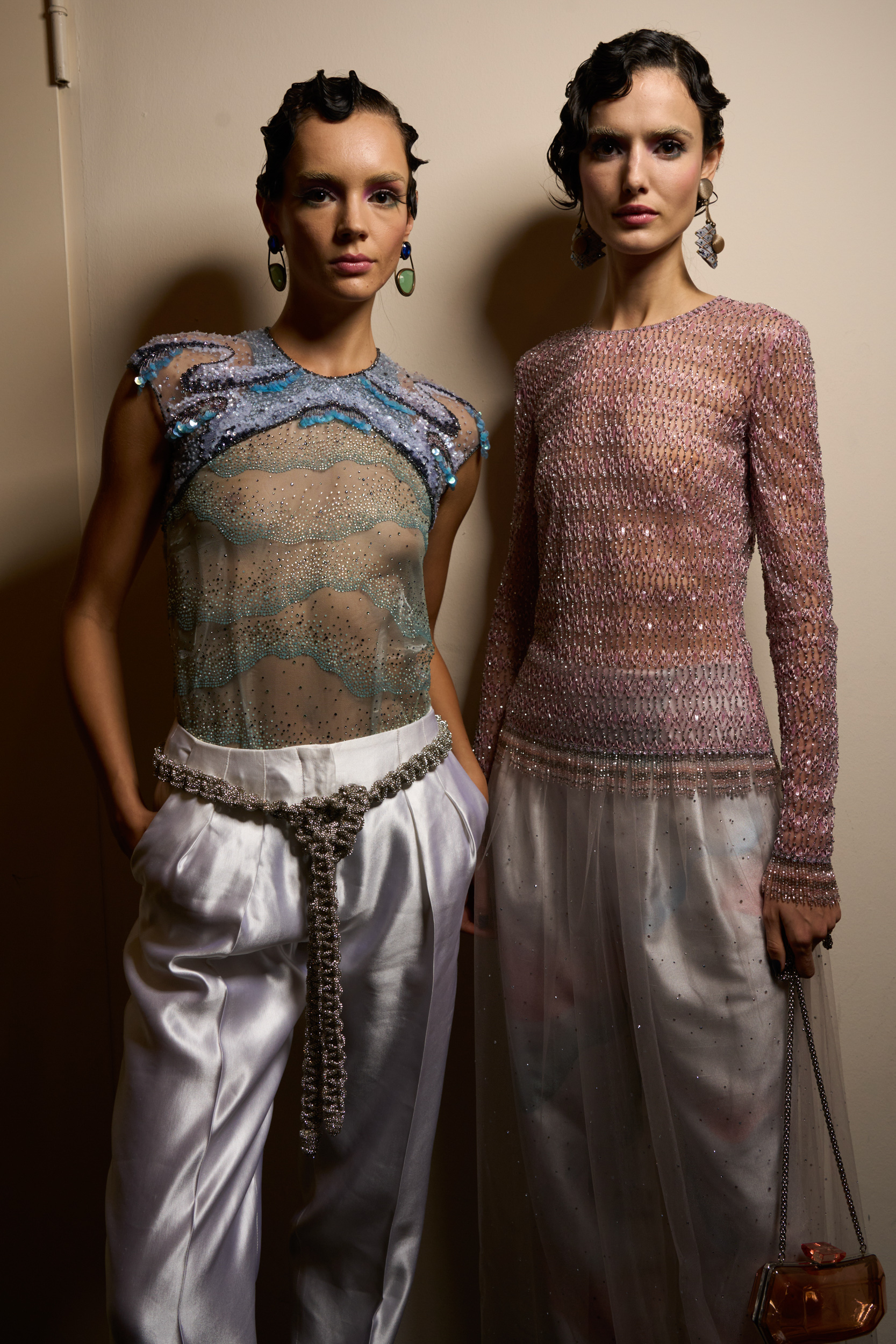 Giorgio Armani Spring 2024 Fashion Show Backstage