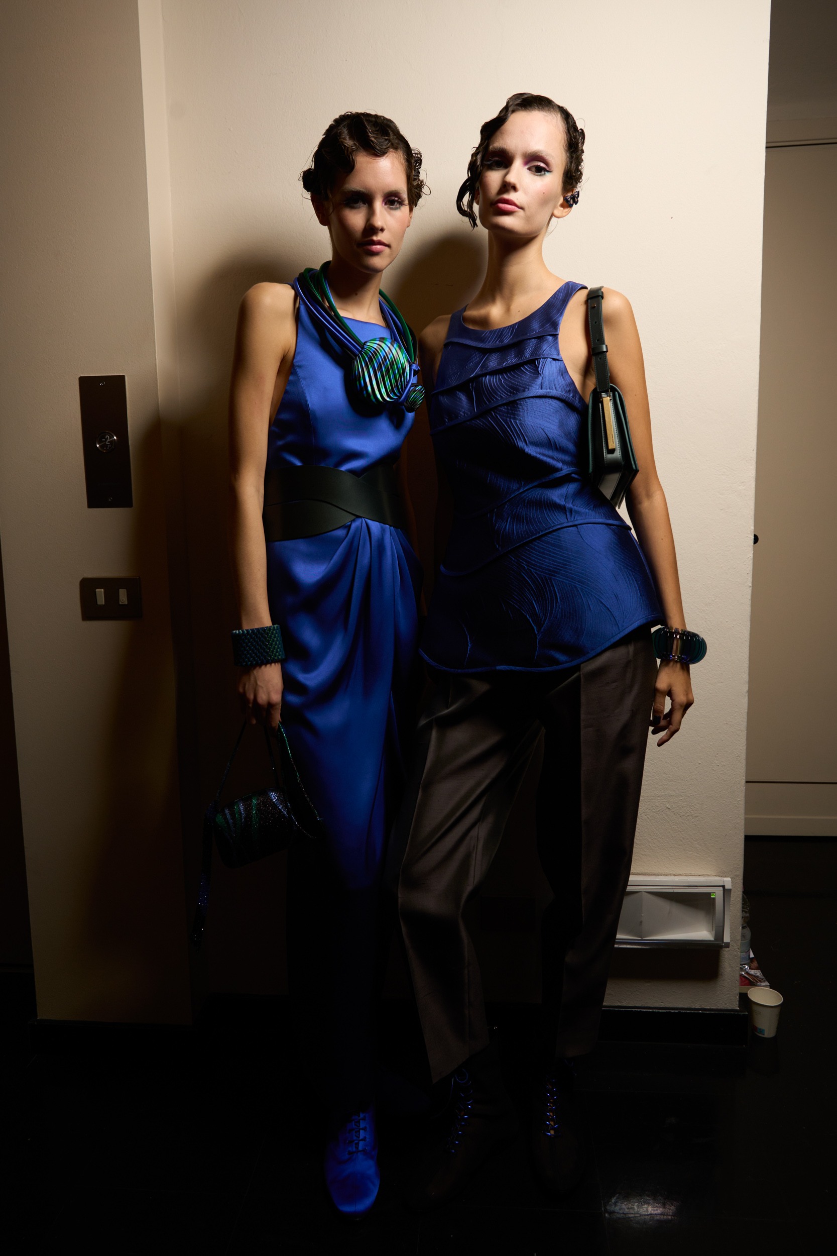 Giorgio Armani Spring 2024 Fashion Show Backstage