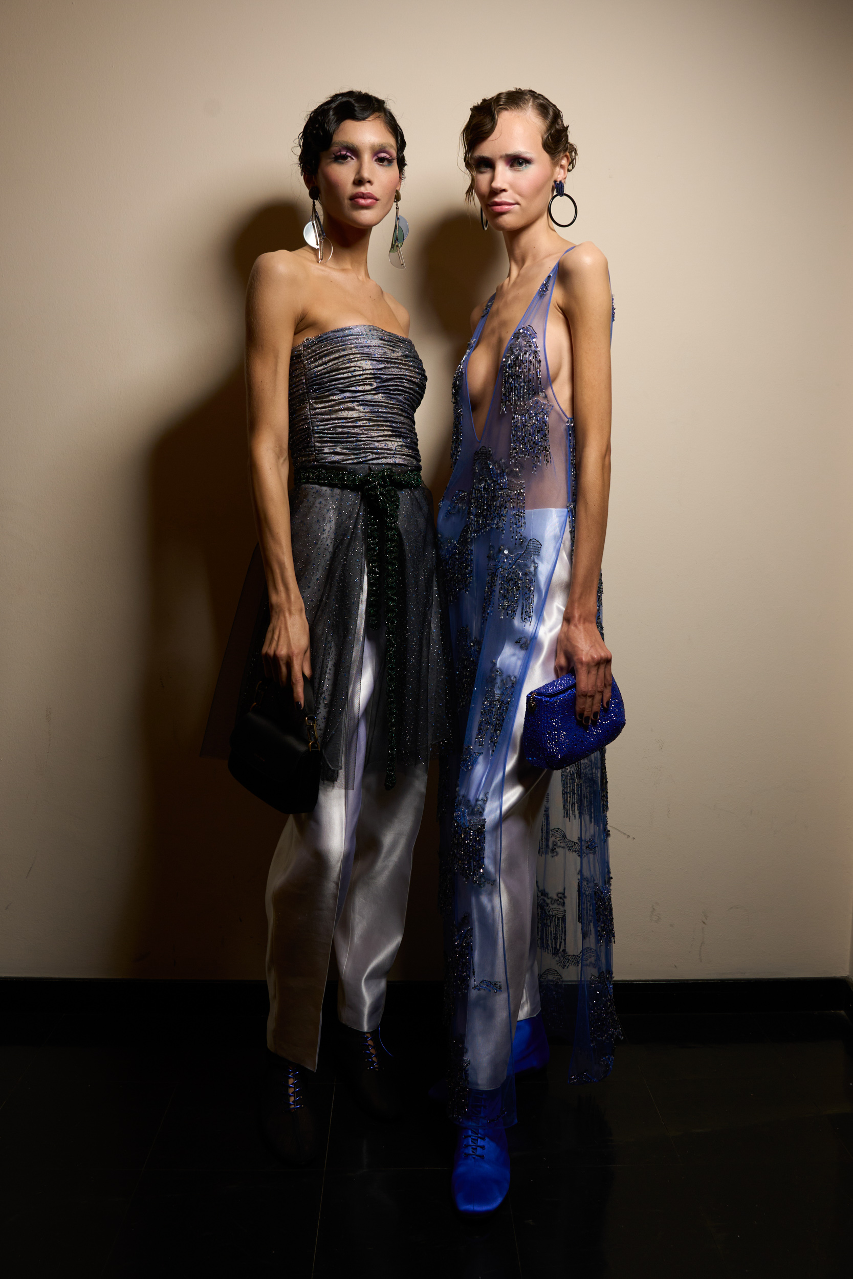 Giorgio Armani Spring 2024 Fashion Show Backstage