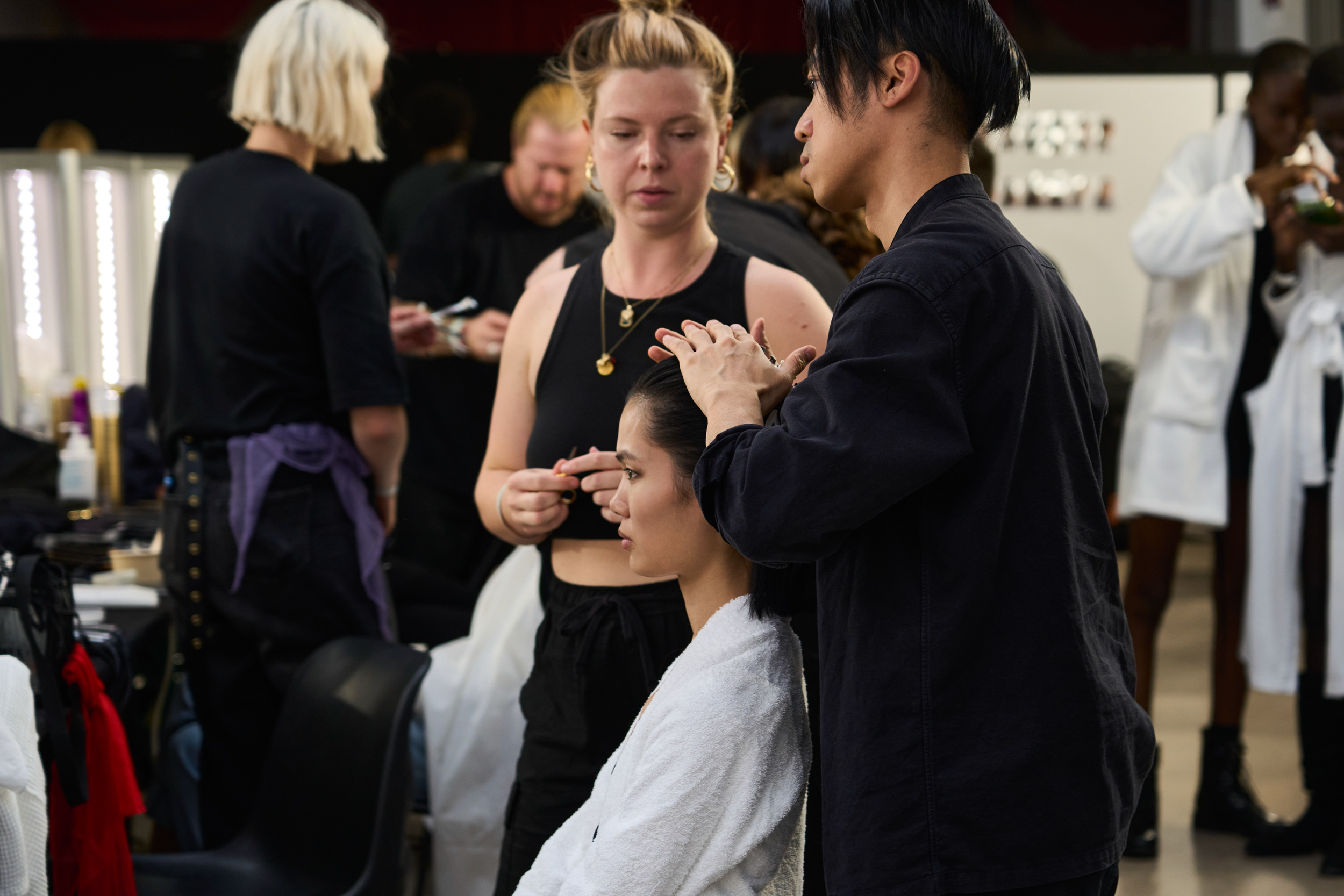 Givenchy Spring 2024 Fashion Show Backstage