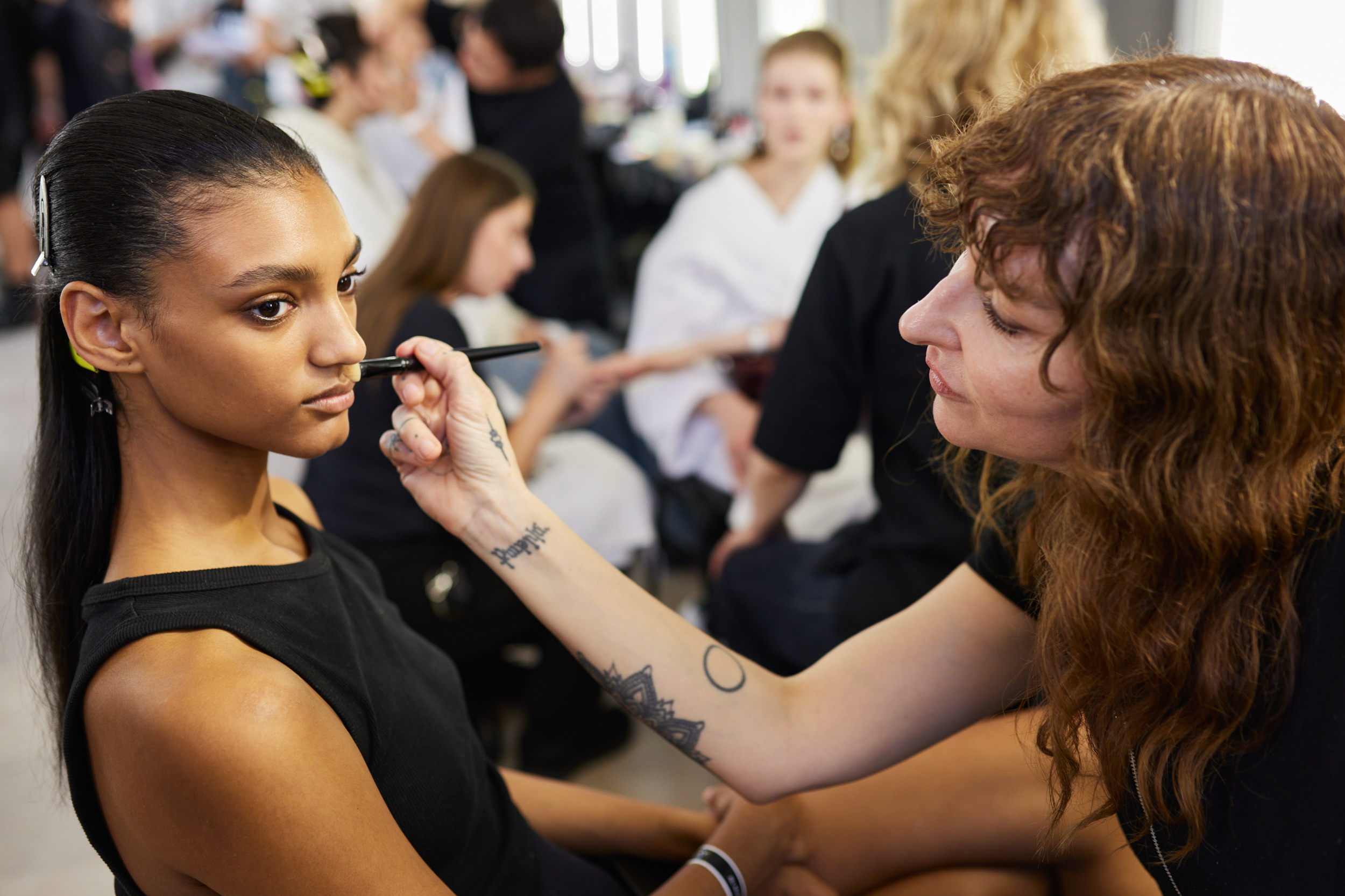 Givenchy Spring 2024 Fashion Show Backstage