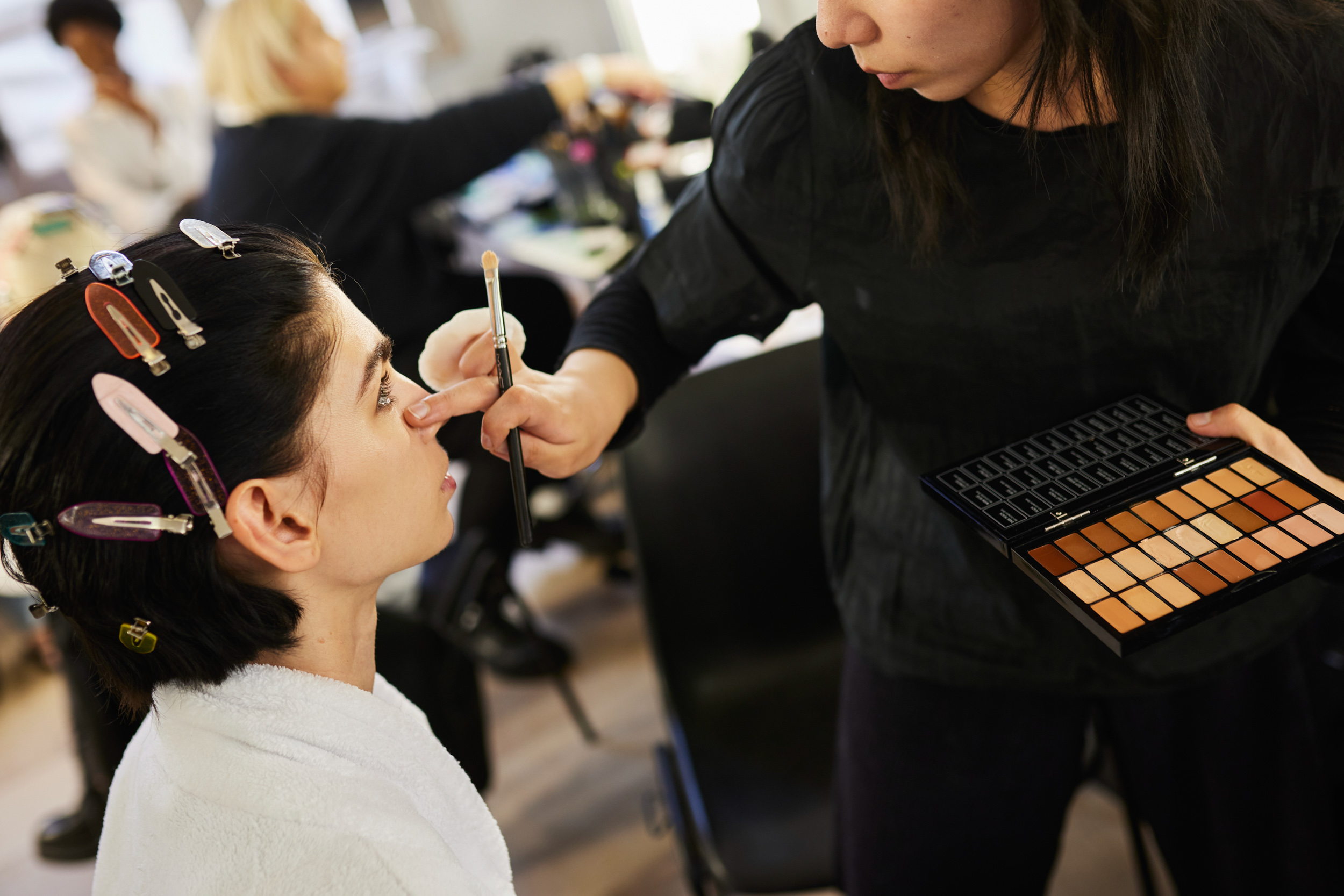 Givenchy Spring 2024 Fashion Show Backstage