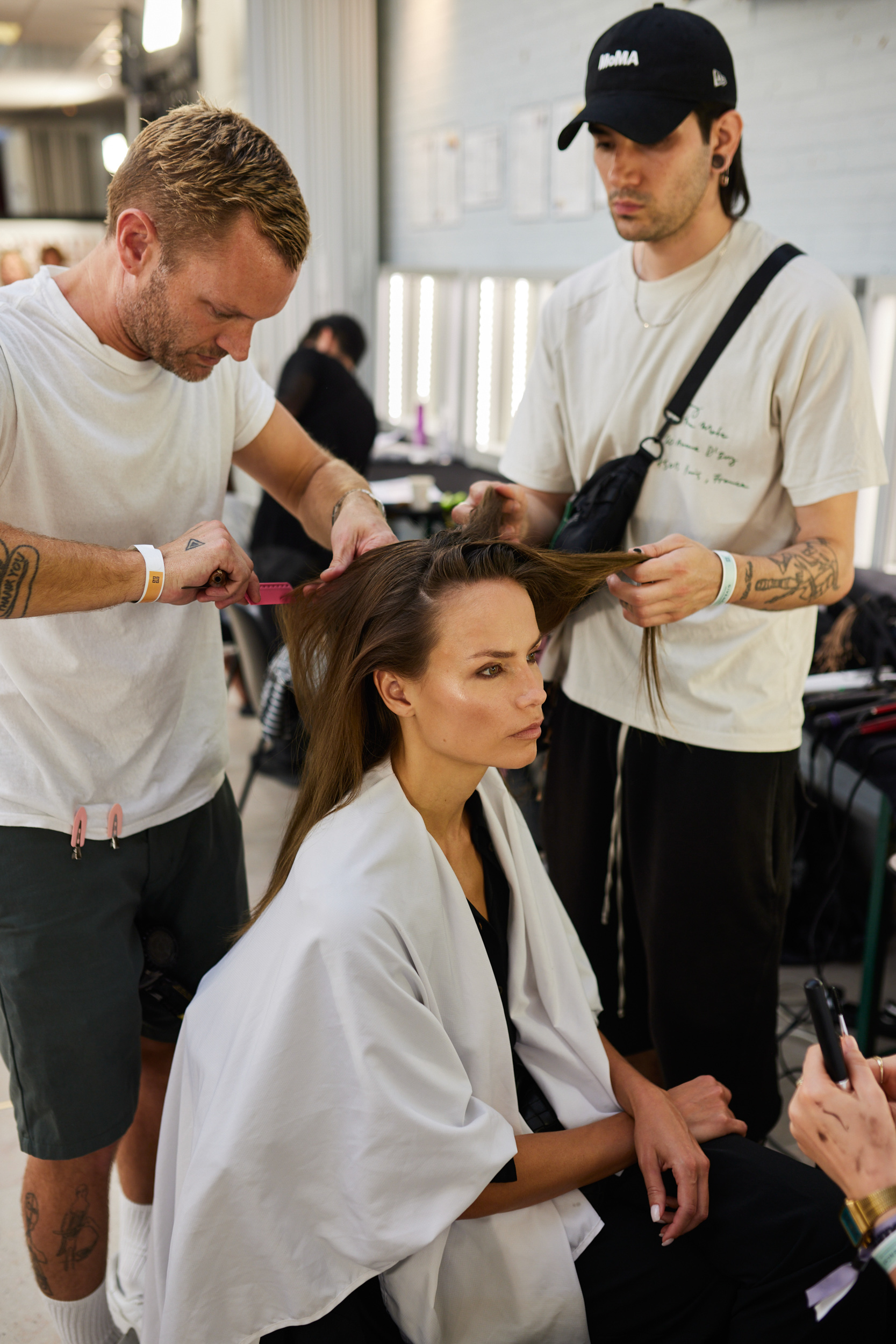 Givenchy Spring 2024 Fashion Show Backstage