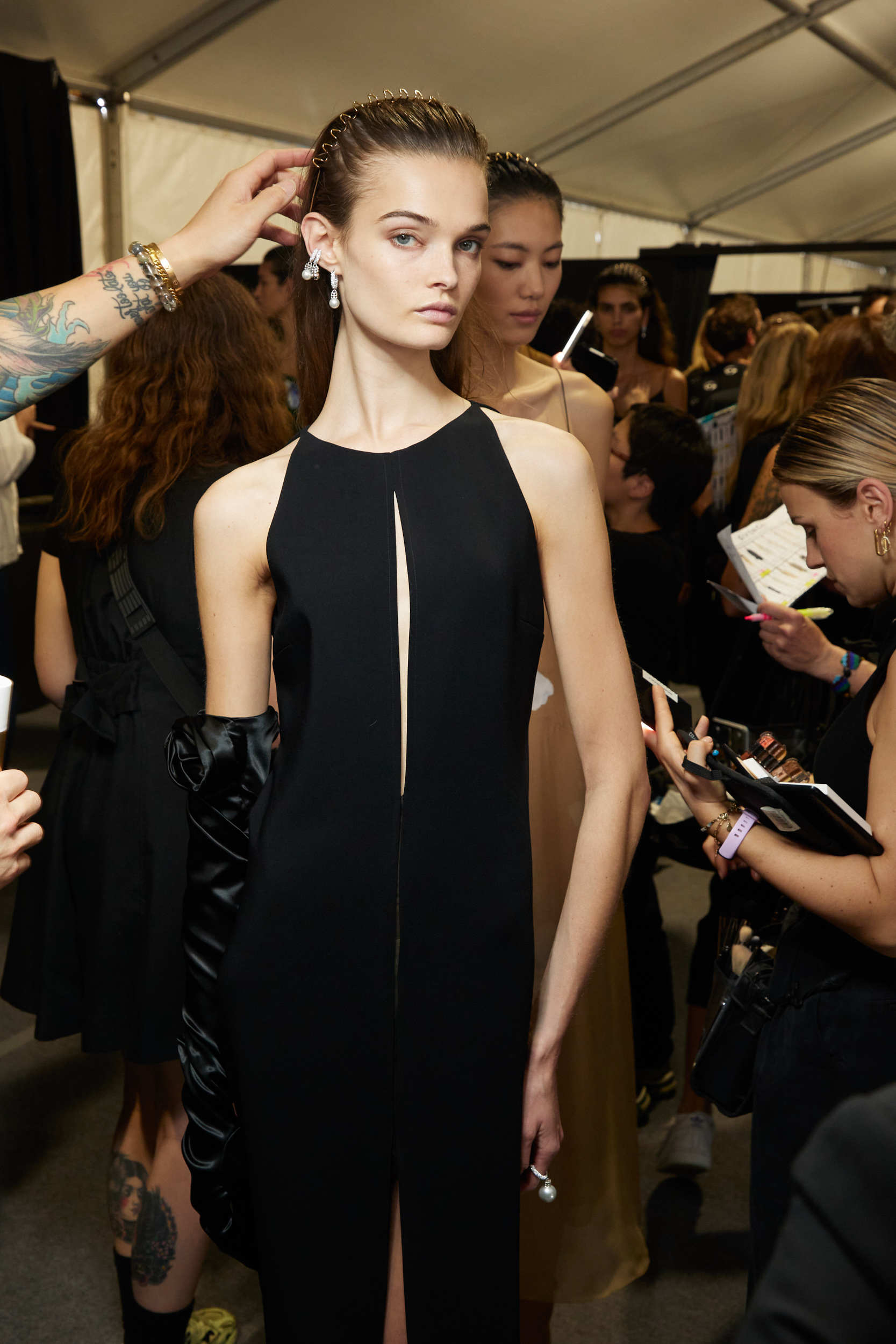 Givenchy Spring 2024 Fashion Show Backstage