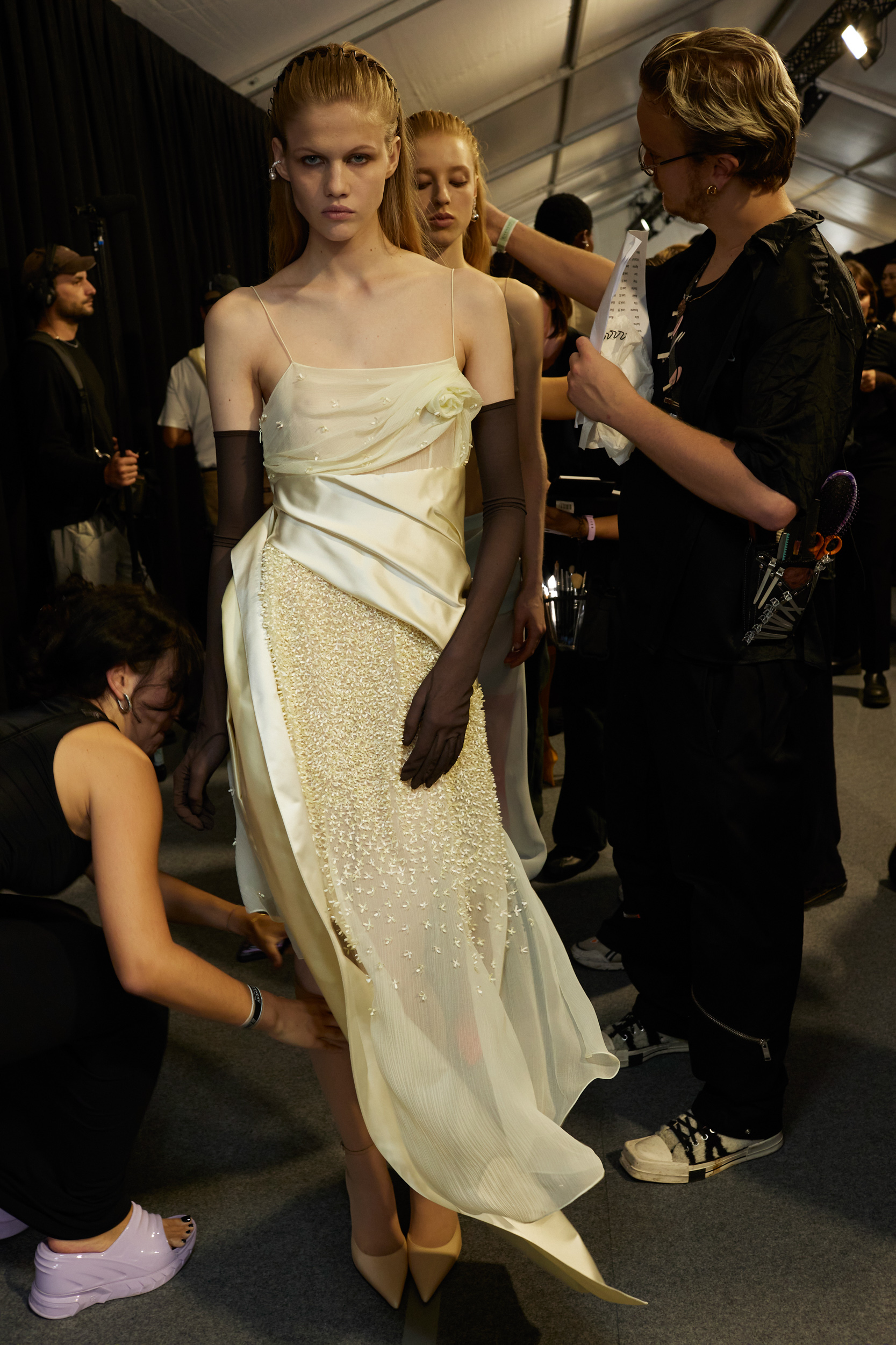 Givenchy Spring 2024 Fashion Show Backstage